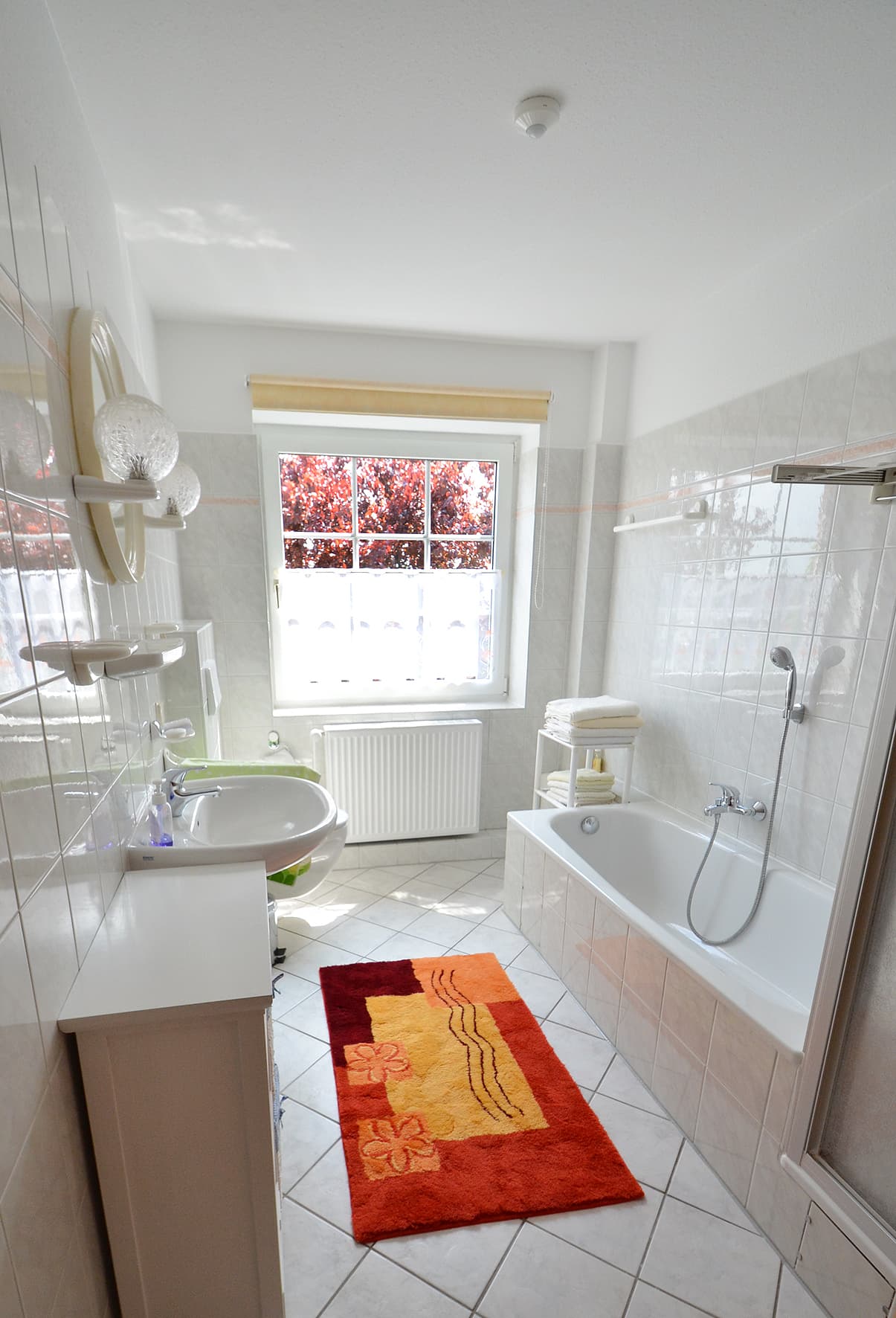 Badezimmer Ferienwohnung Amselnest