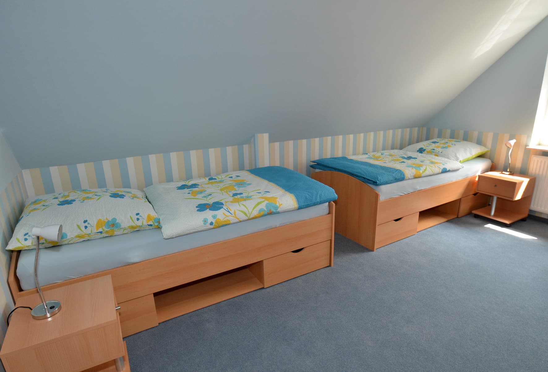 Schlafzimmer Ferienwohnung Amselnest