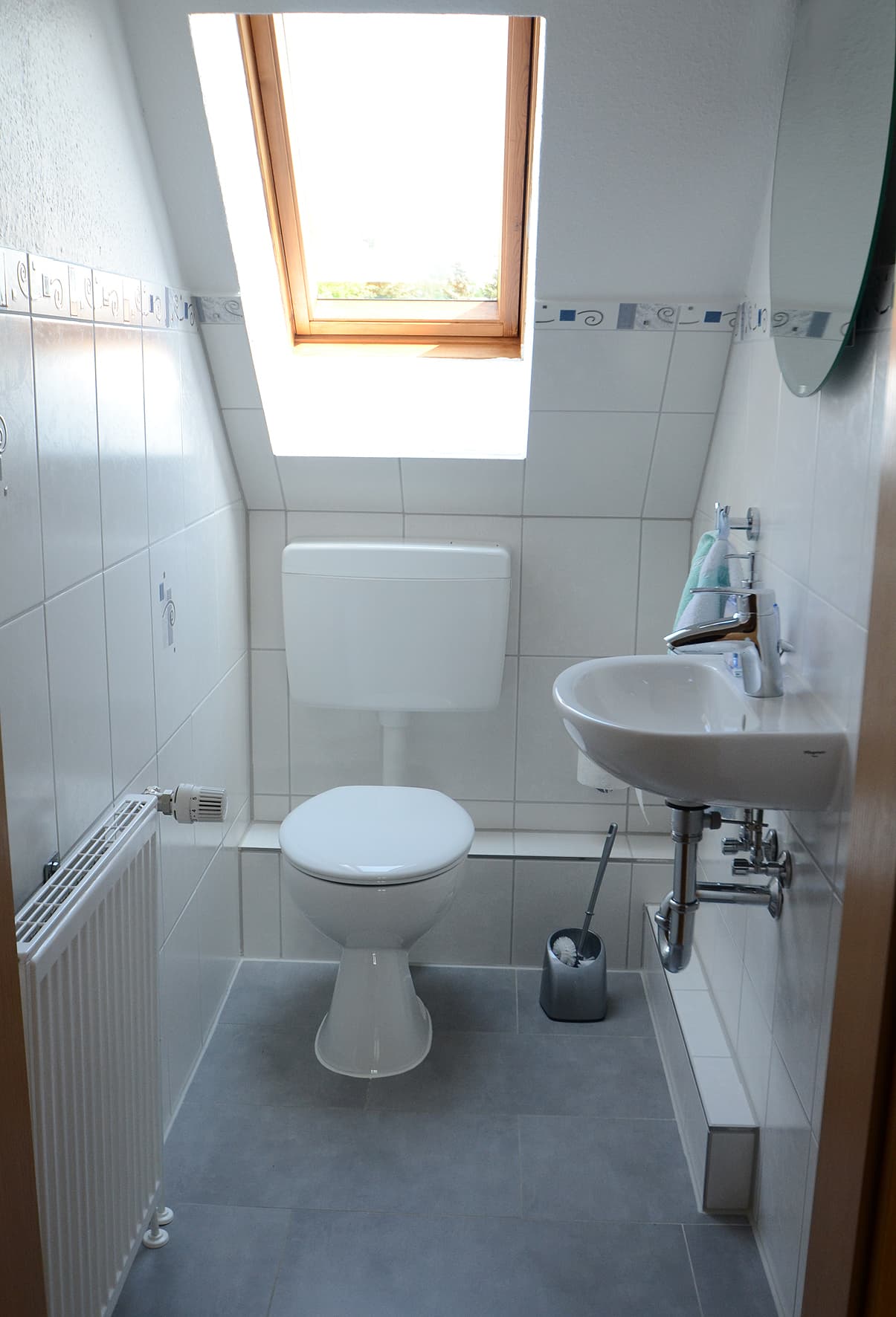 Toilette Ferienwohnung Amselnest