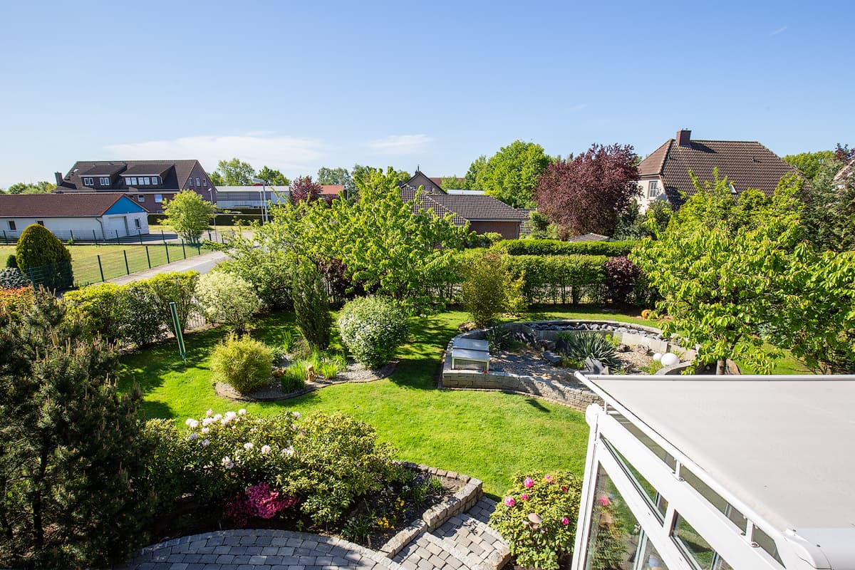 Aussicht Ferienwohnung Amselnest