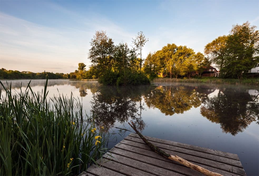 Heidesee - 200 m vom Stellplatz entfernt