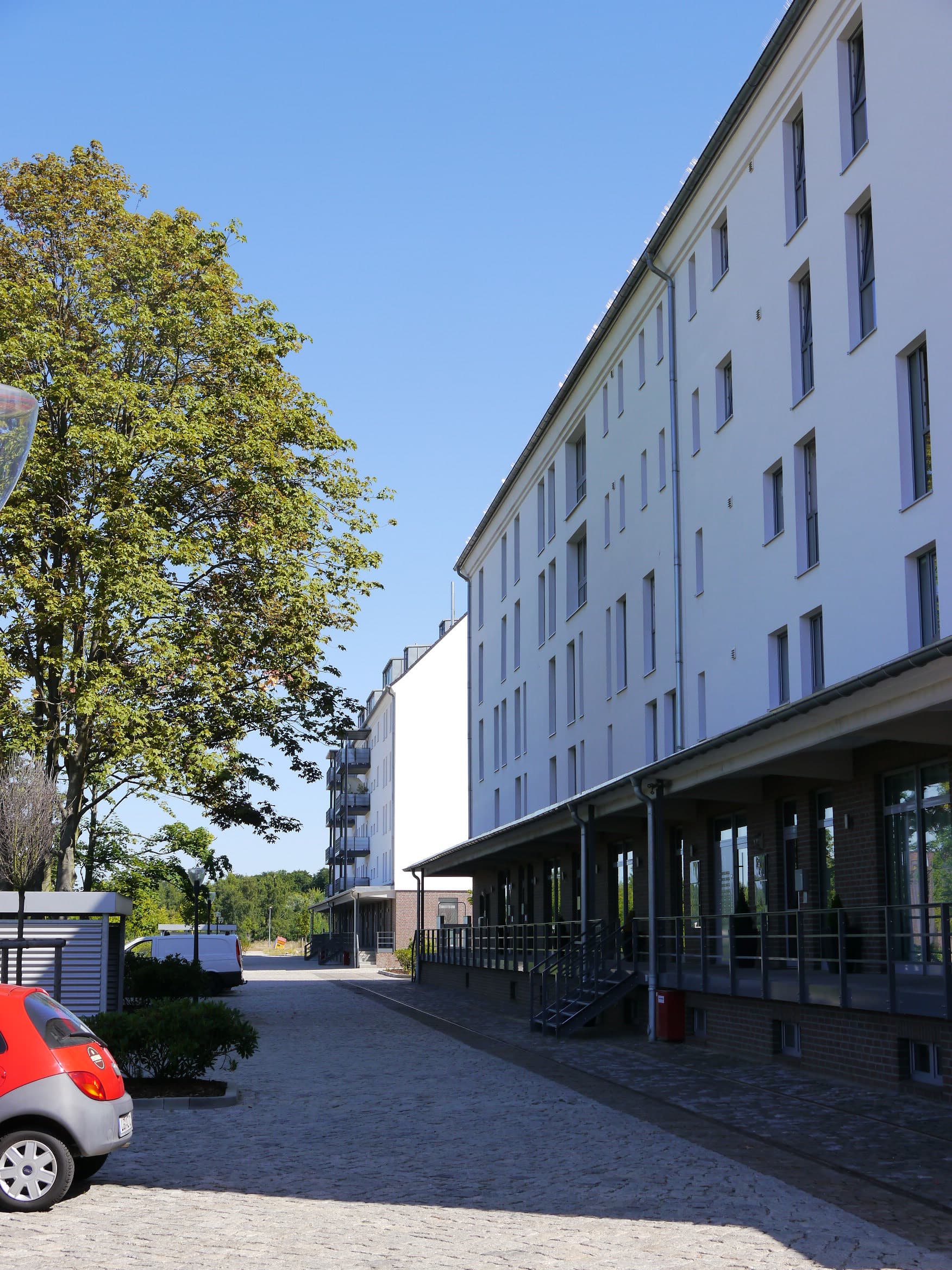 Frontansicht Loft im Speicher