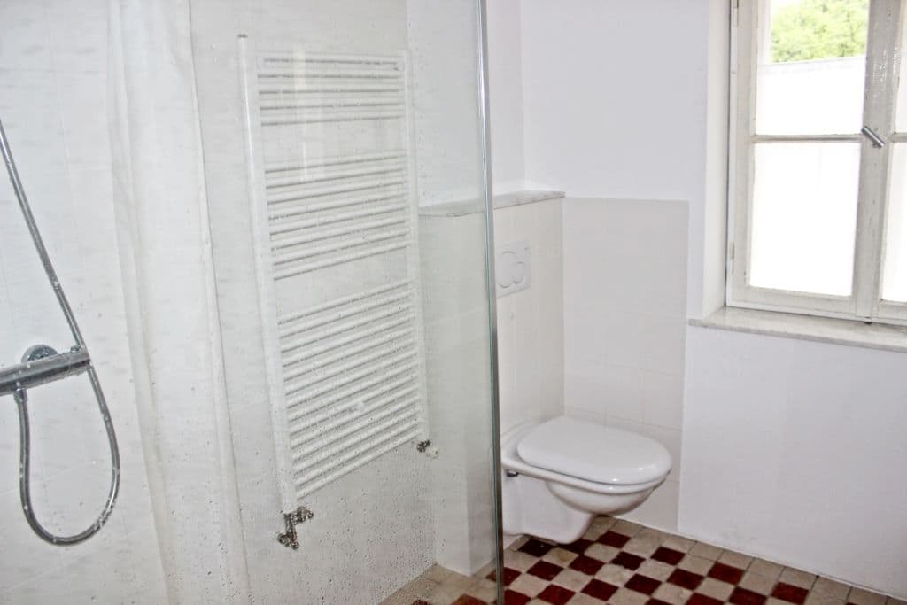 Bad in der Ferienwohnung Bernsteinstube in Hermannsburg