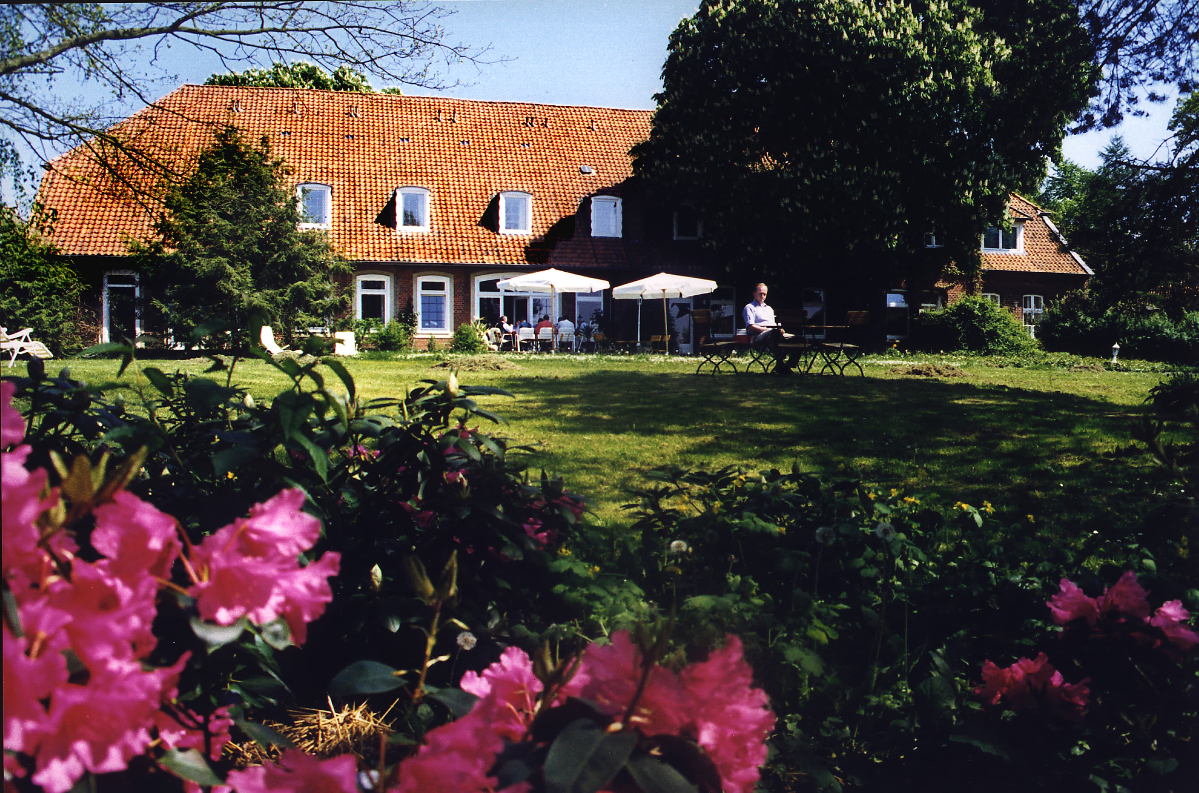 Außenansicht Hof Rose - Aparthotel