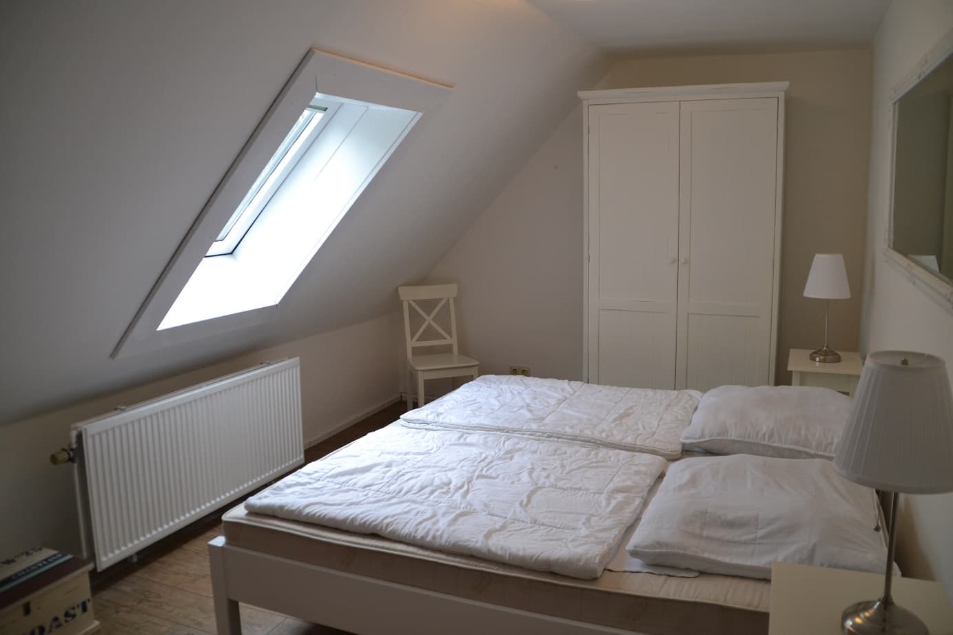 Schlafzimmer Wohnung 2 der Ferienwohnungen Gut Grasbeck in Walsrode