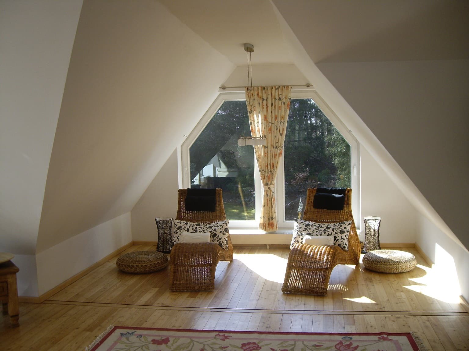 Sitzecke der Ferienwohnungen Gut Grasbeck in Walsrode