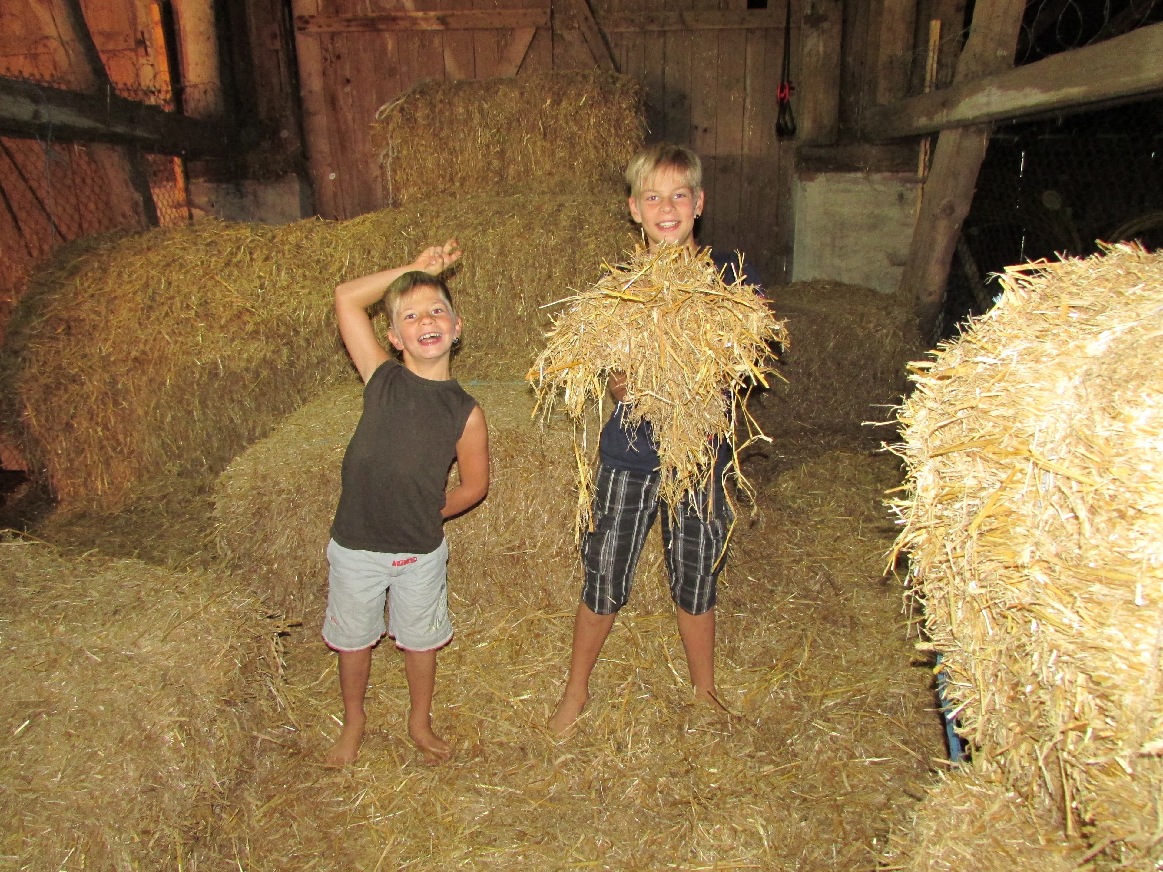 Strohscheune bei den Ferienwohnungen Gut Grasbeck in Walsrode