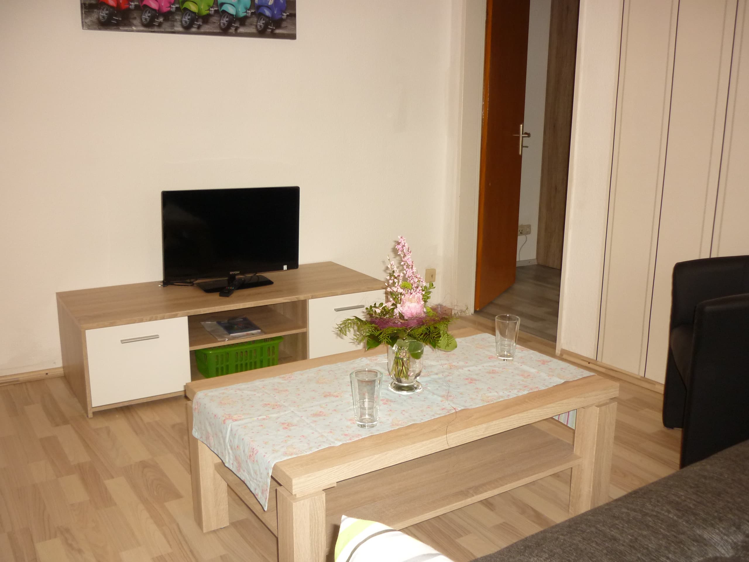 Wohnzimmer Ferienwohnung Wellmann in Altensalzkoth