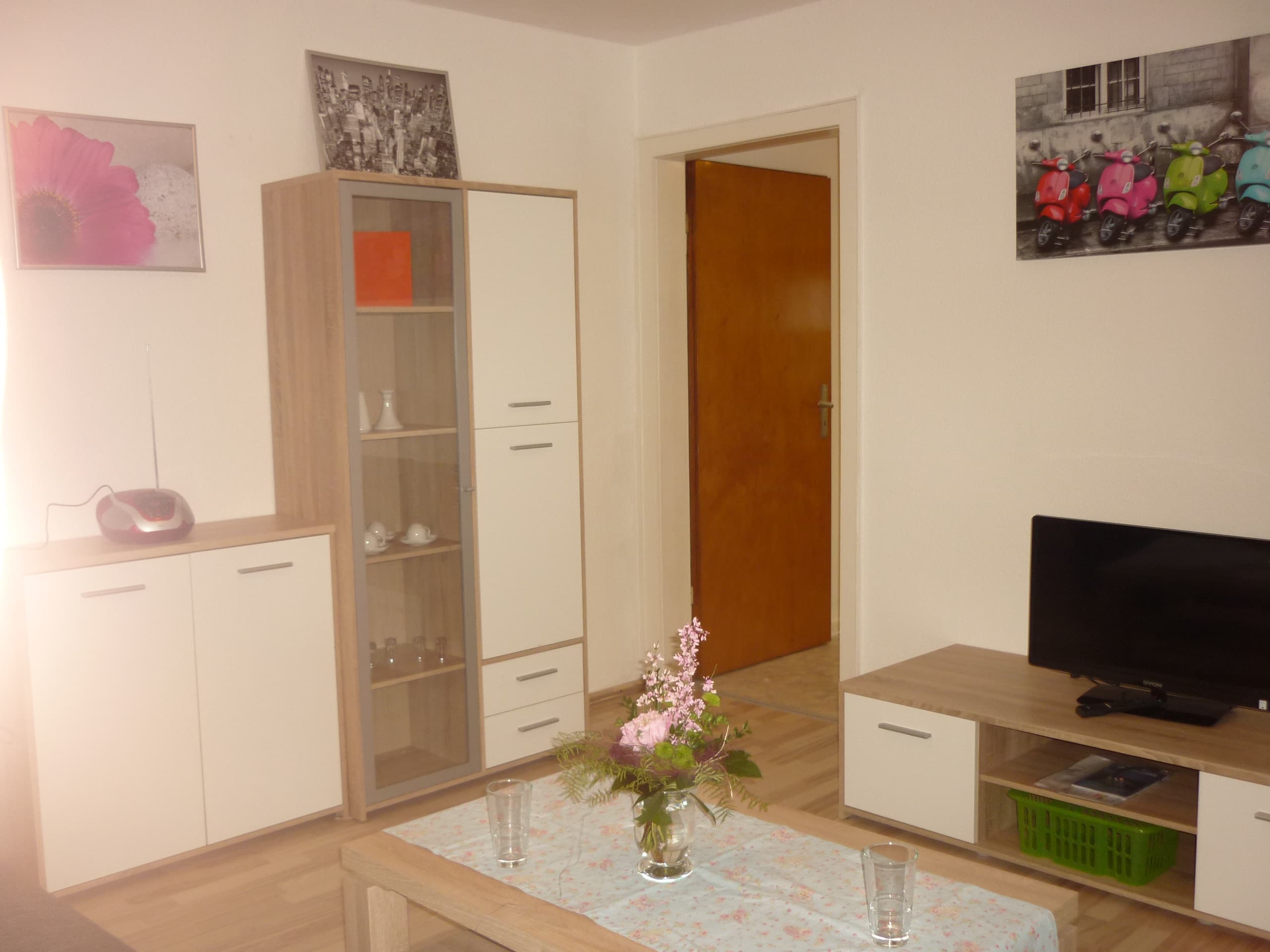 Wohnzimmer Ferienwohnung Wellmann in Altensalzkoth