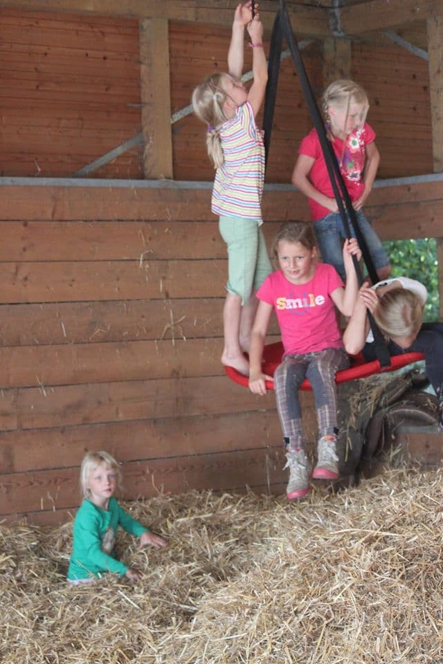 Strohscheune auf der Kleinen Farm und Co in Tostedt