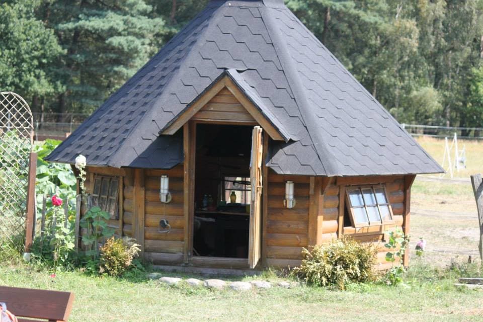 Finnische Grillkota auf der Kleinen Farm und Co in Tostedt