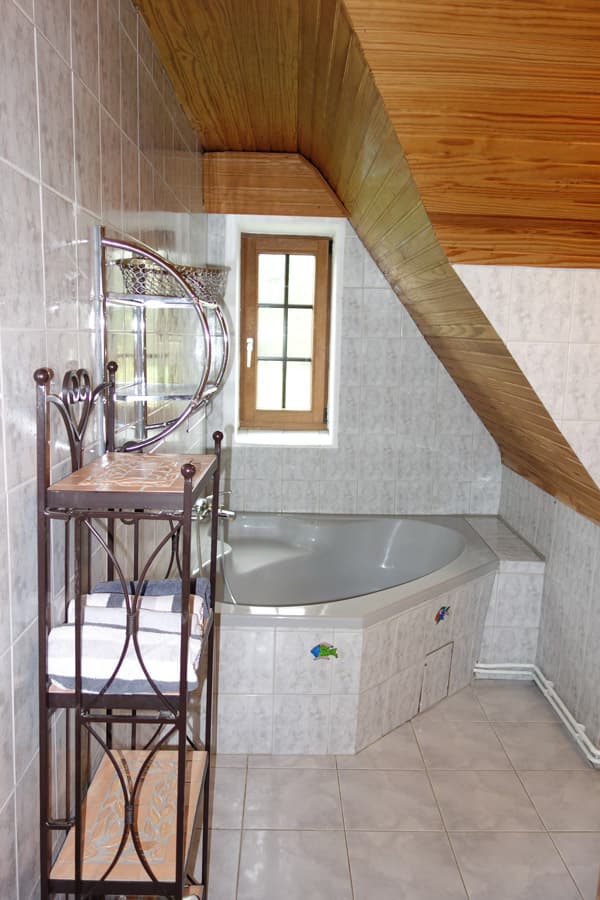 Badezimmer der Kleinen Farm und Co in Tostedt