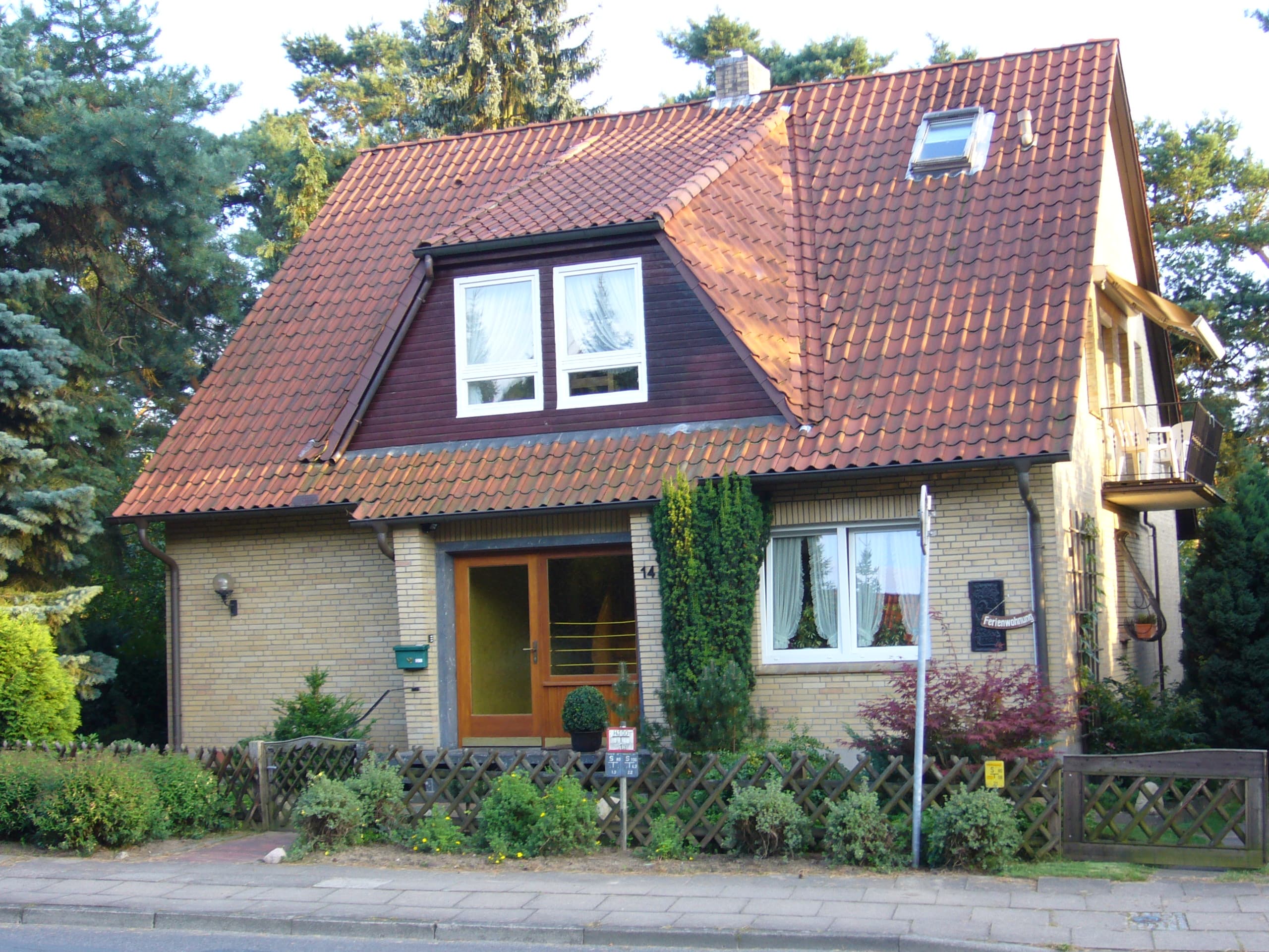 Außenansicht Ferienwohnung Dr. Brusche