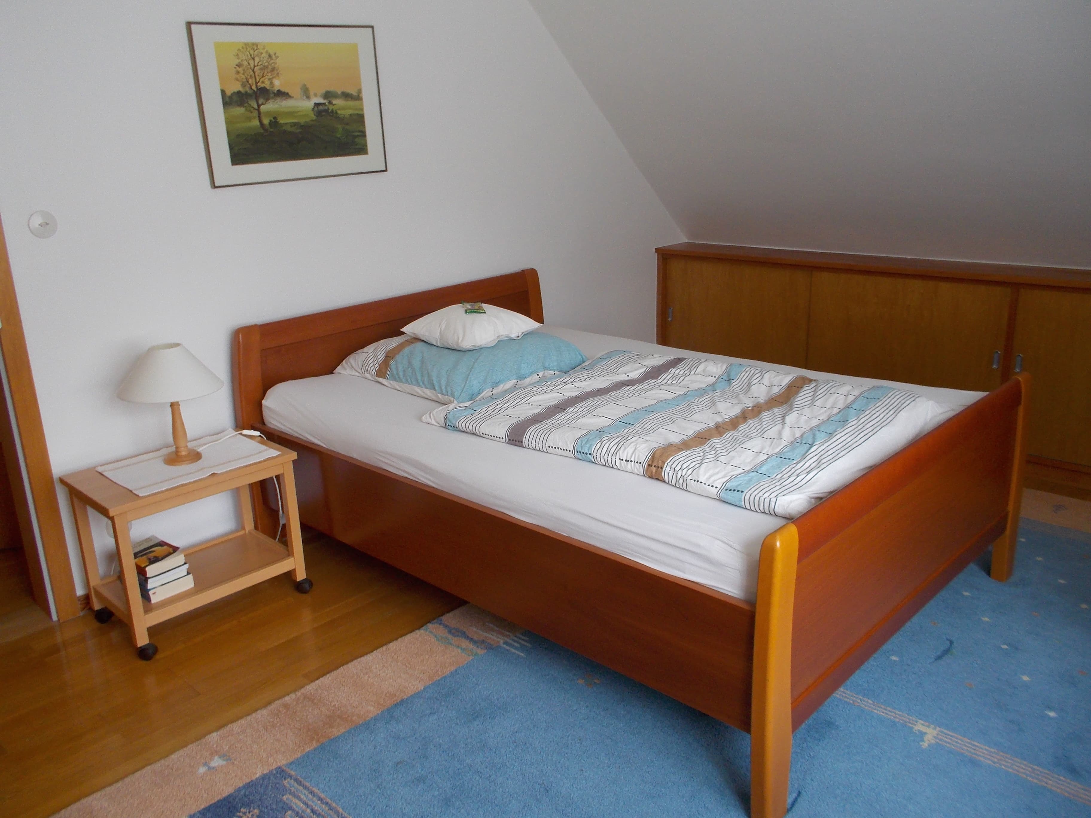 Schlafzimmer Whg 2 Ferienwohnung Dr. Brusche