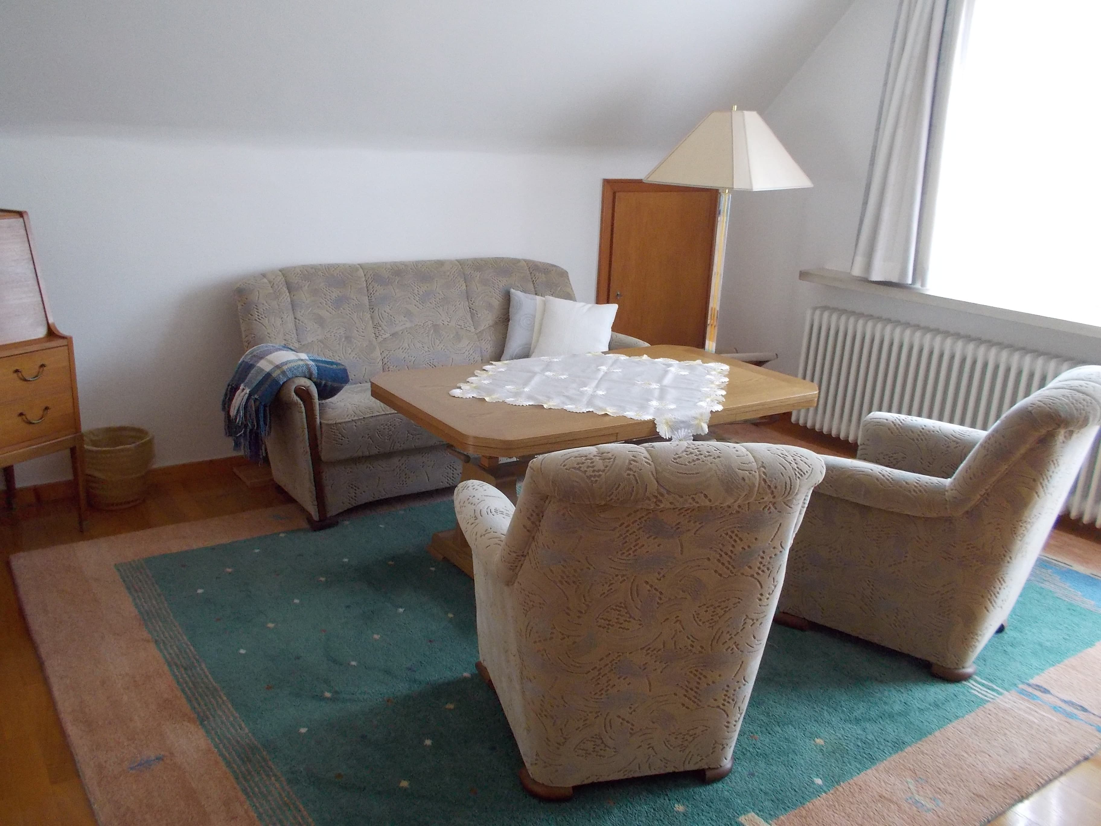 Wohnzimmer Whg 2 Ferienwohnung Dr. Brusche