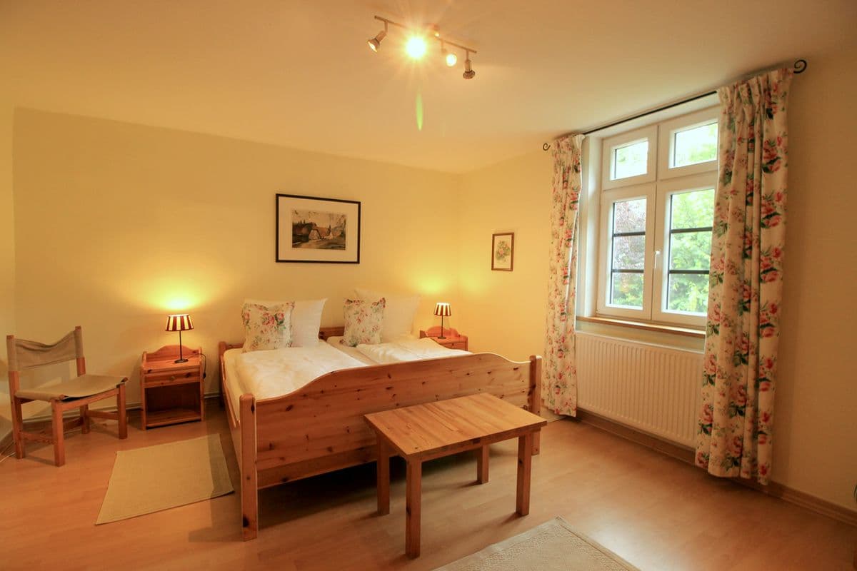 Ferienhaus Backhaus Schlafzimmer