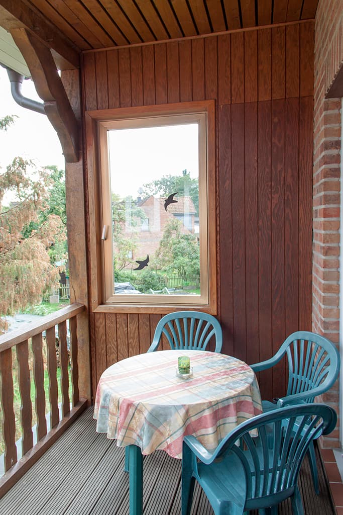 Balkon Ferienwohnung Bußmann