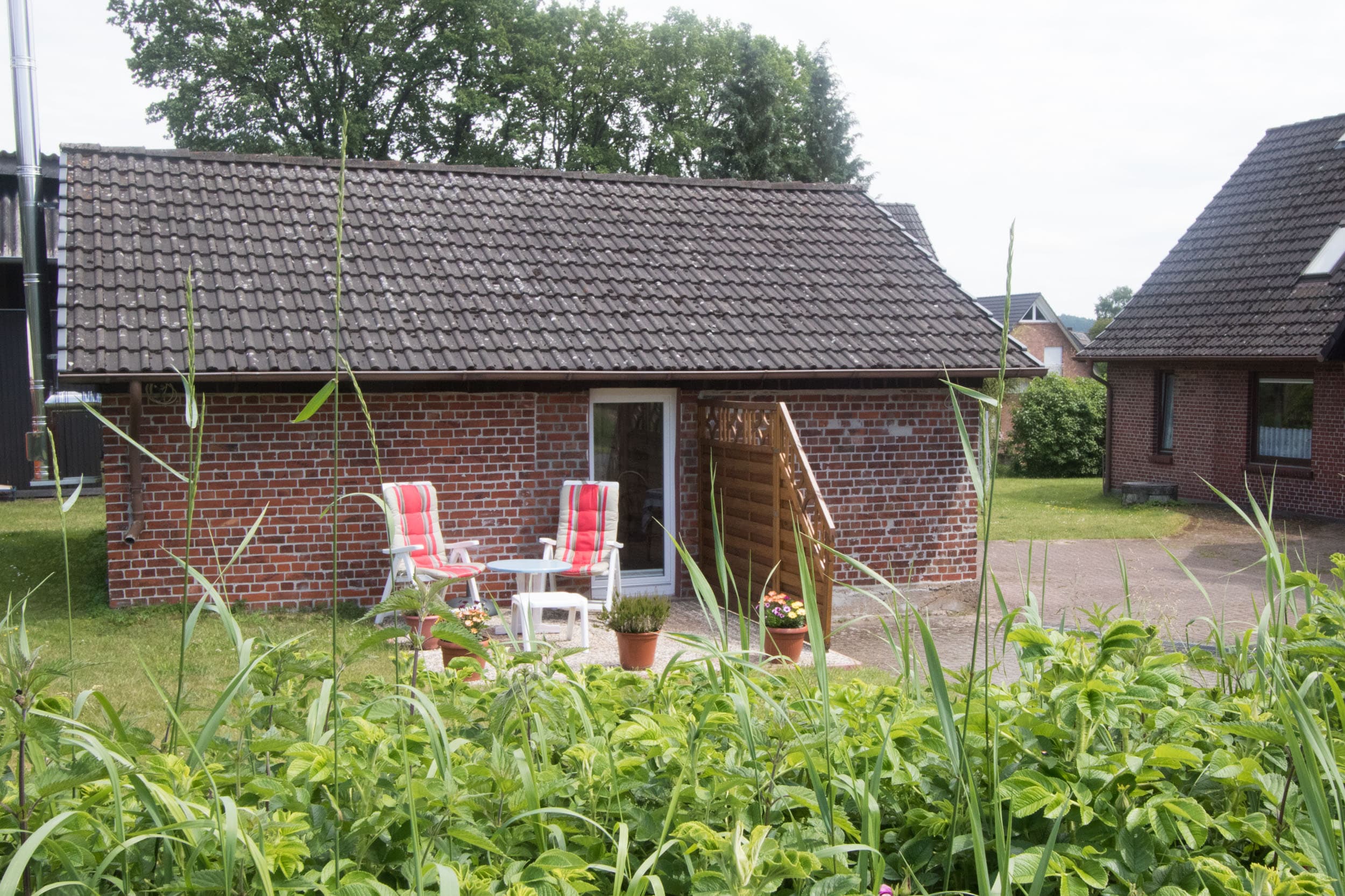 Ferienhaus Karl-Heinz Ehlers Terrasse