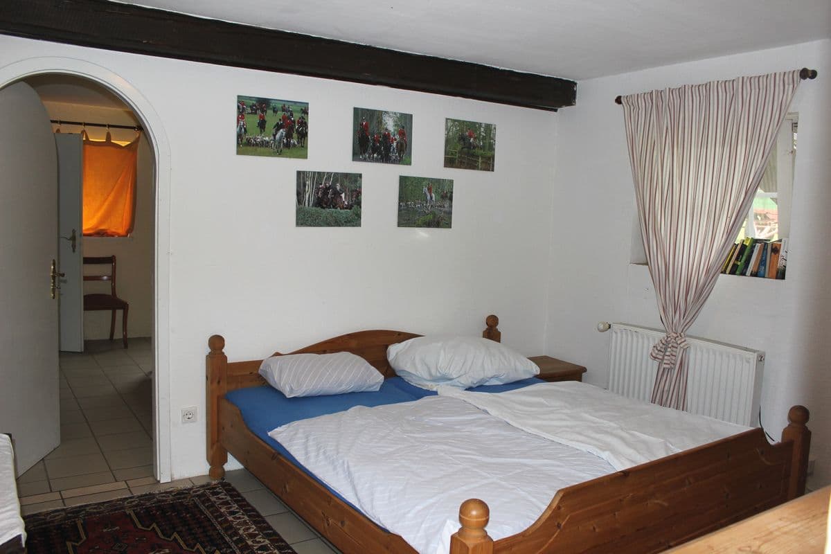 Doppelbett Mehrbettzimmer Reiterhof Witthof