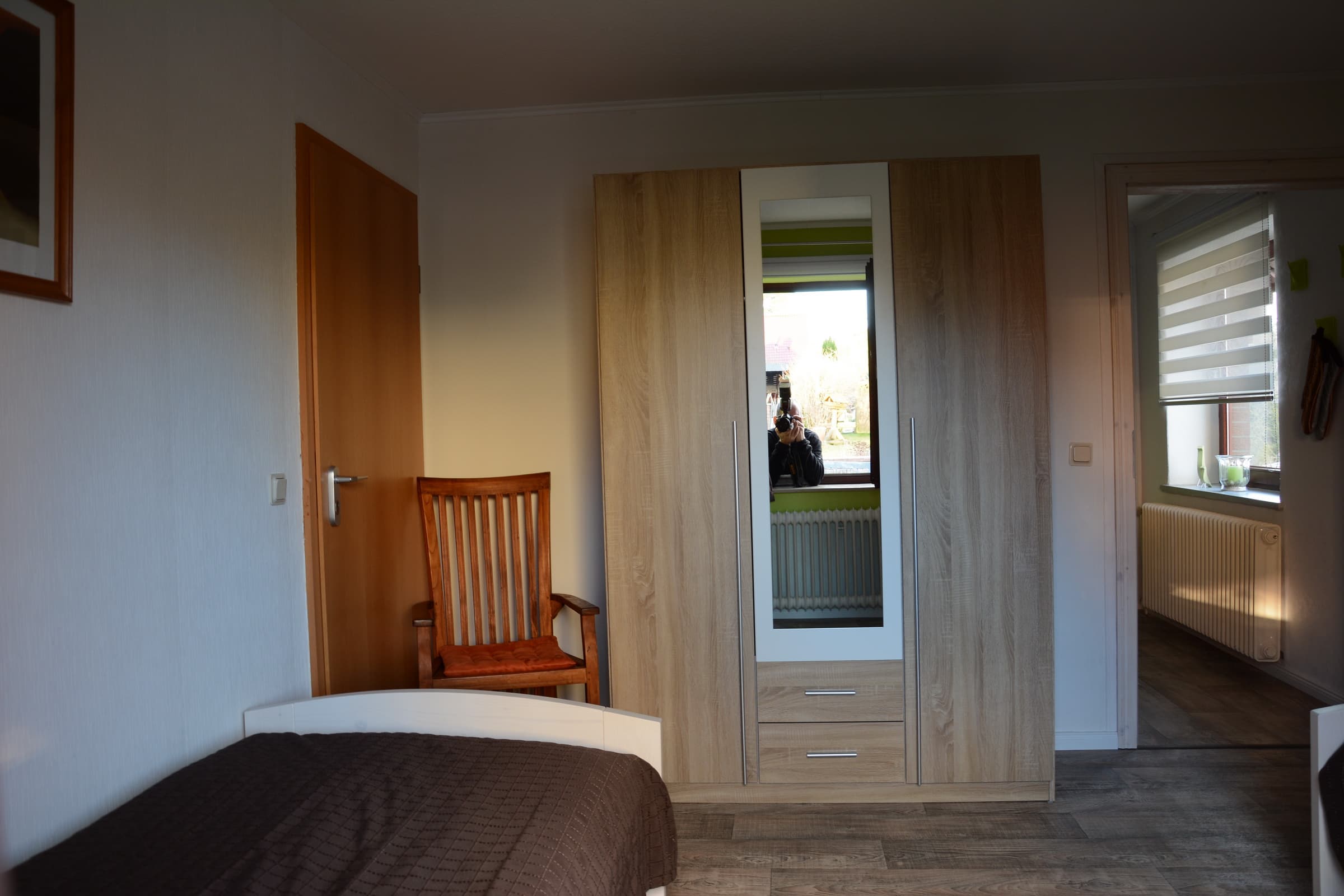 Schlafzimmer 3 Ferienwohnung Behrens