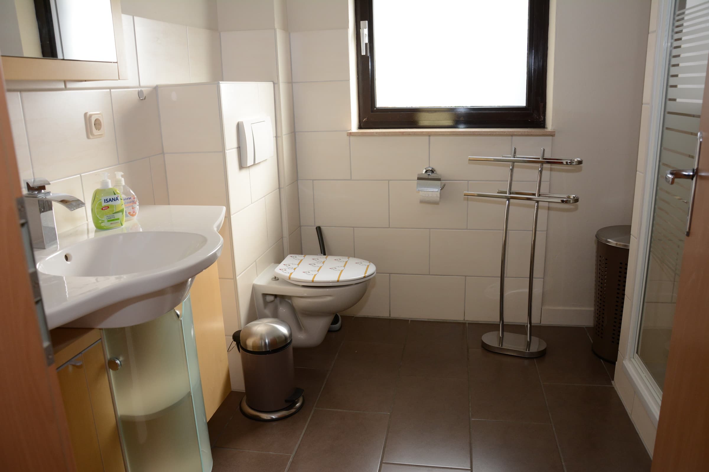 Badezimmer 1 Ferienwohnung Behrens