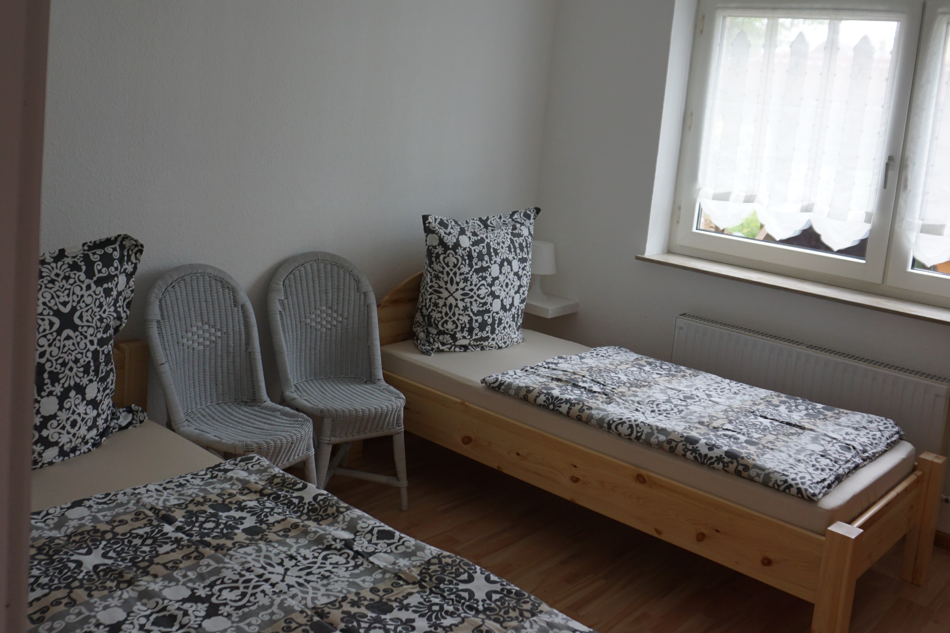 Schlafzimmer in Lilis Ferienwohnungen in Munster