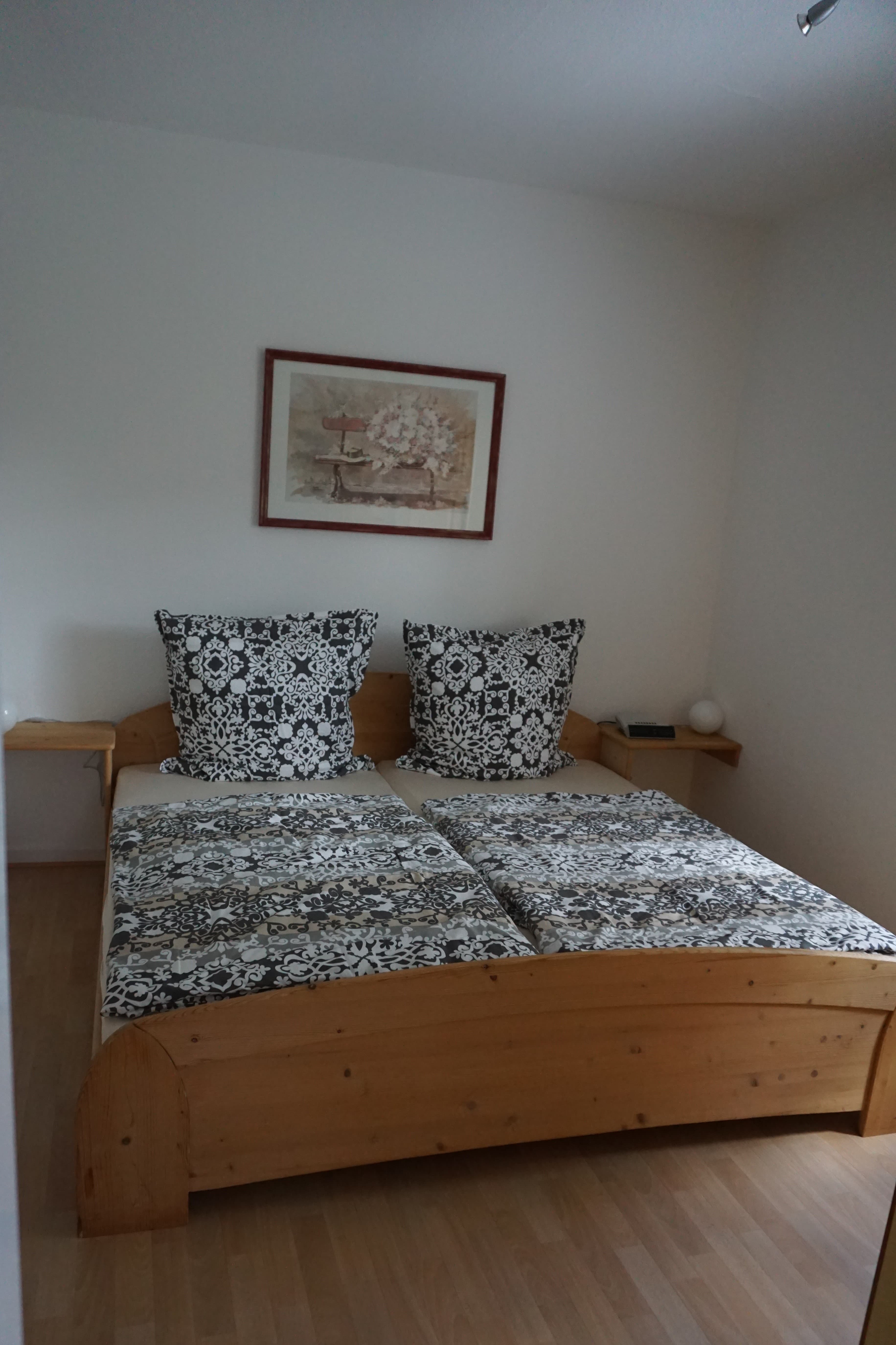 Schlafzimmer in Lilis Ferienwohnungen in Munster