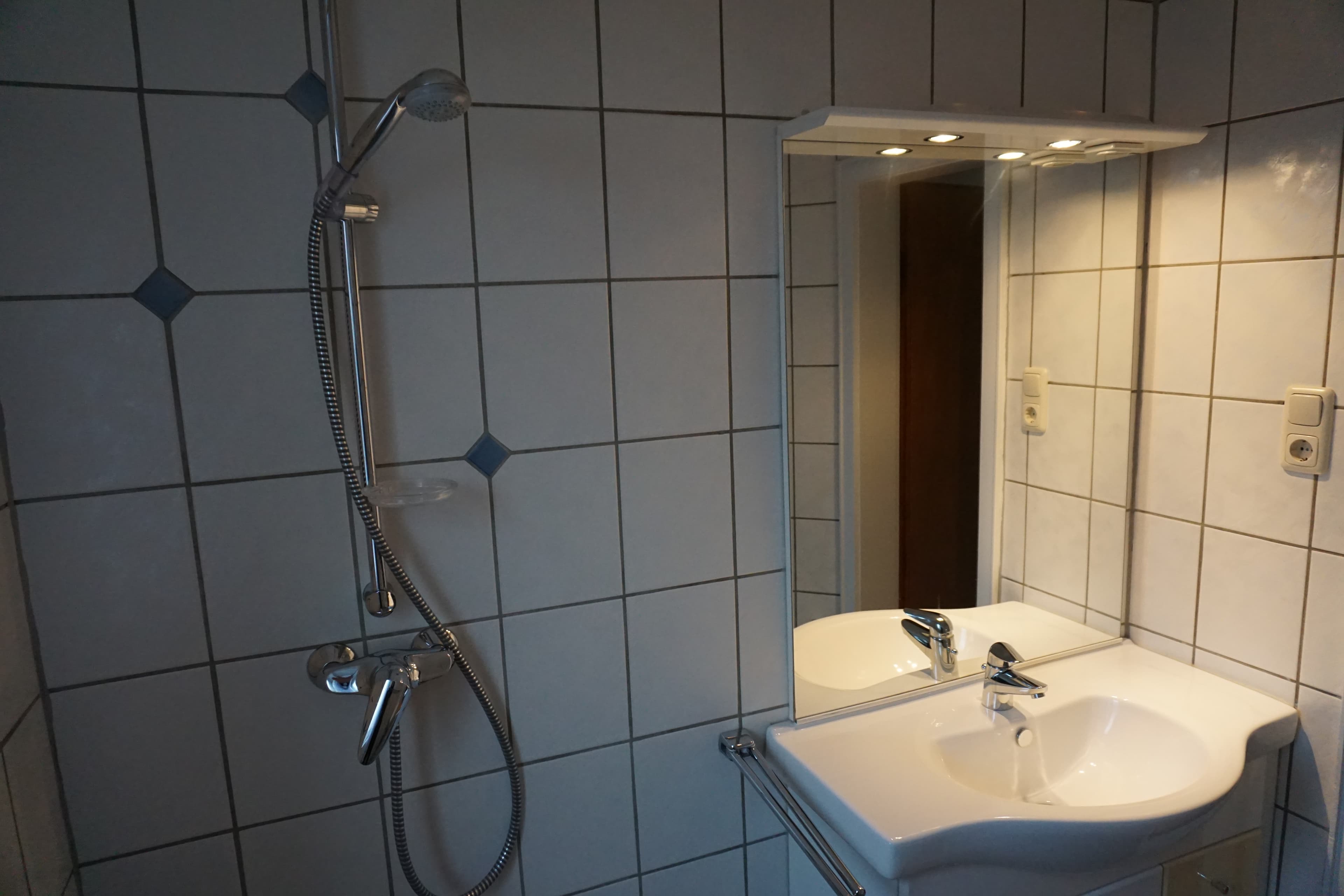 Bad EG in Lilis Ferienwohnungen in Munster