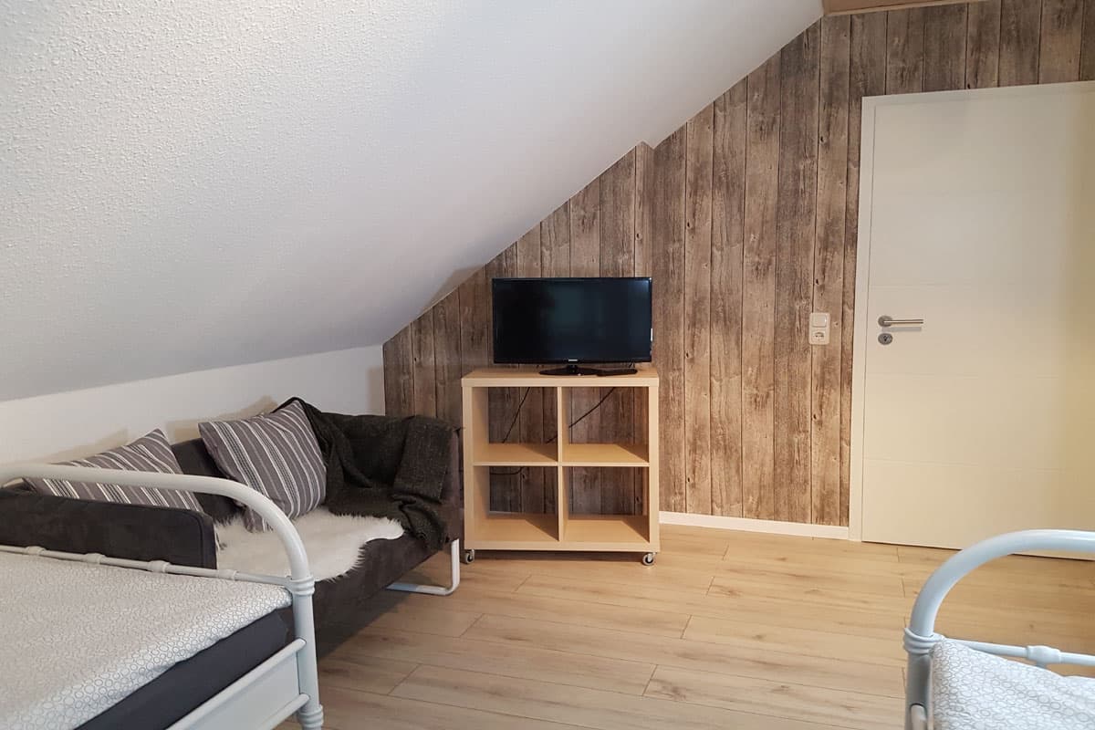 2. Schlafzimmer in der Ferienwohnung Wipperau Uelzen