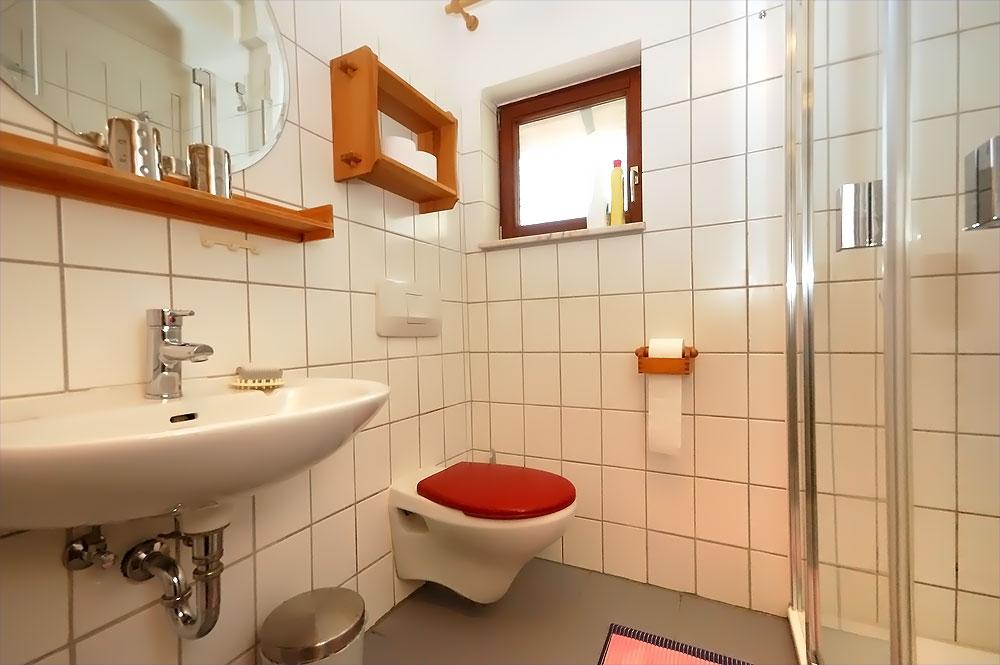 Waschtisch Badezimmer Ferienhaus Reit-und Ferienhof Meningen