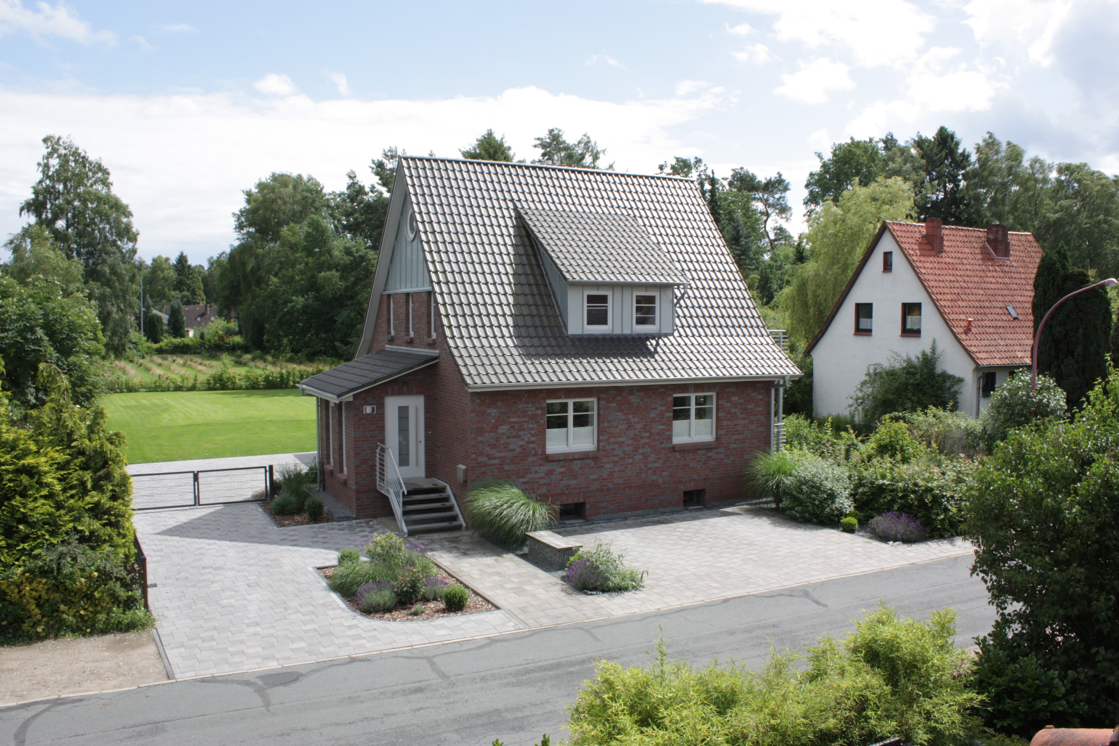 Außenansicht Ferienwohnung Heideweg