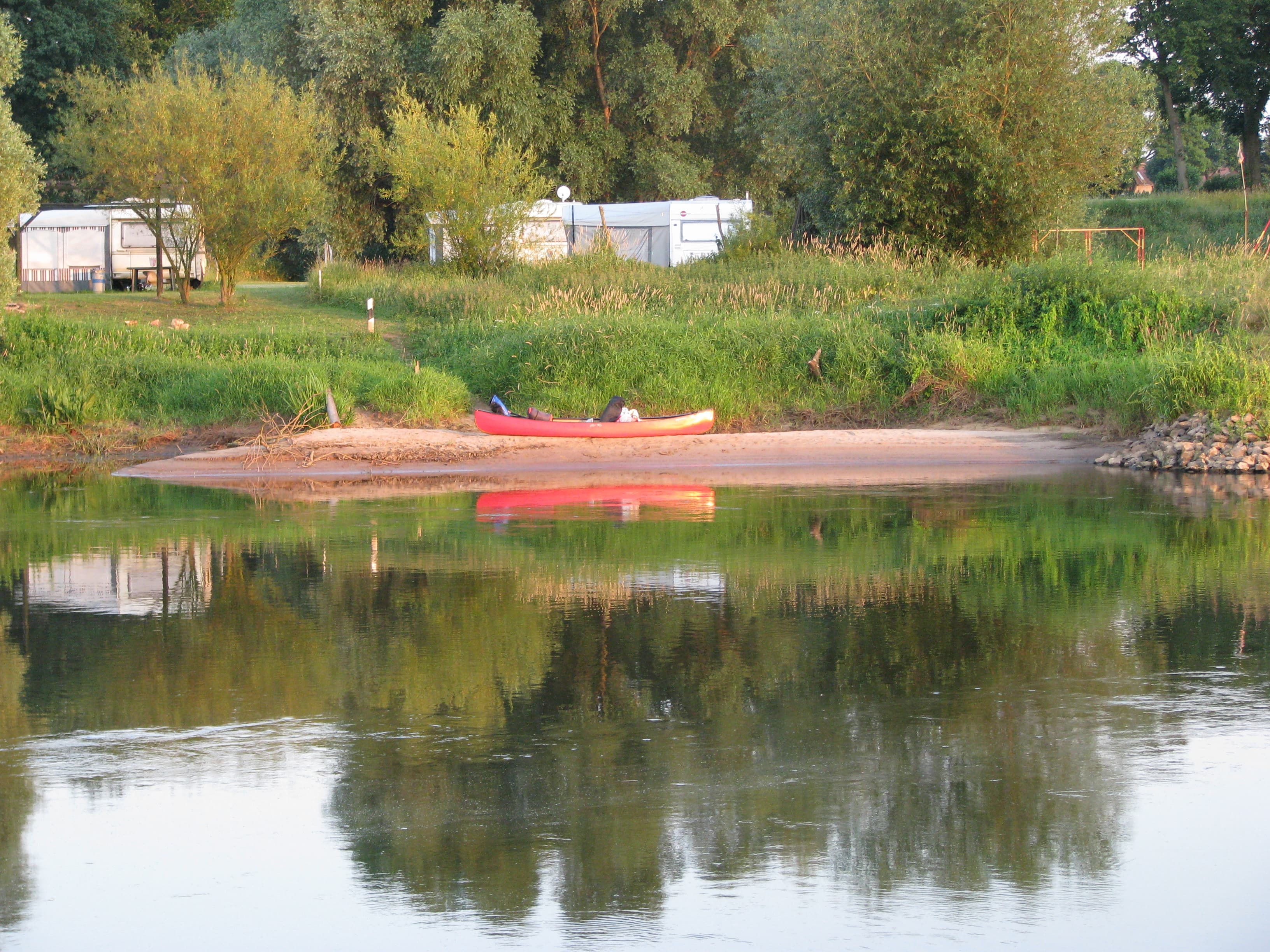 Kanutouren Campingplatz Rittergut Frankenfeld