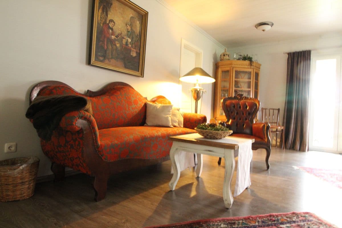 Ferienhaus Hansen wohnzimmer