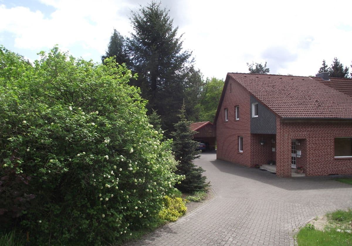 Außenansicht der Ferienwohnung Krebs in Unterlüß