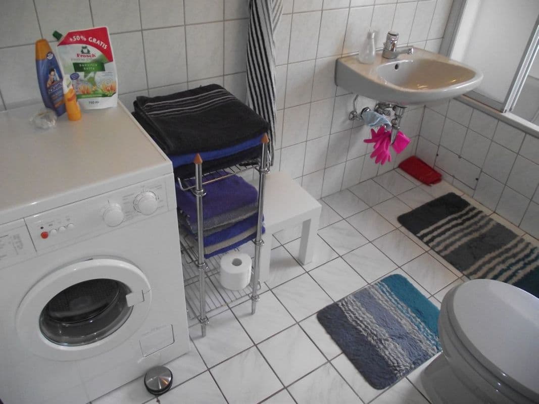 Bad in der Ferienwohnung Krebs in Unterlüß