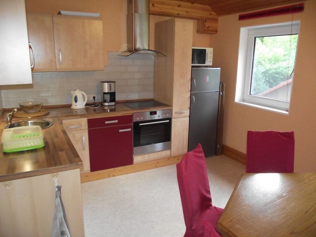 Küche in der Ferienwohnung Krebs in Unterlüß