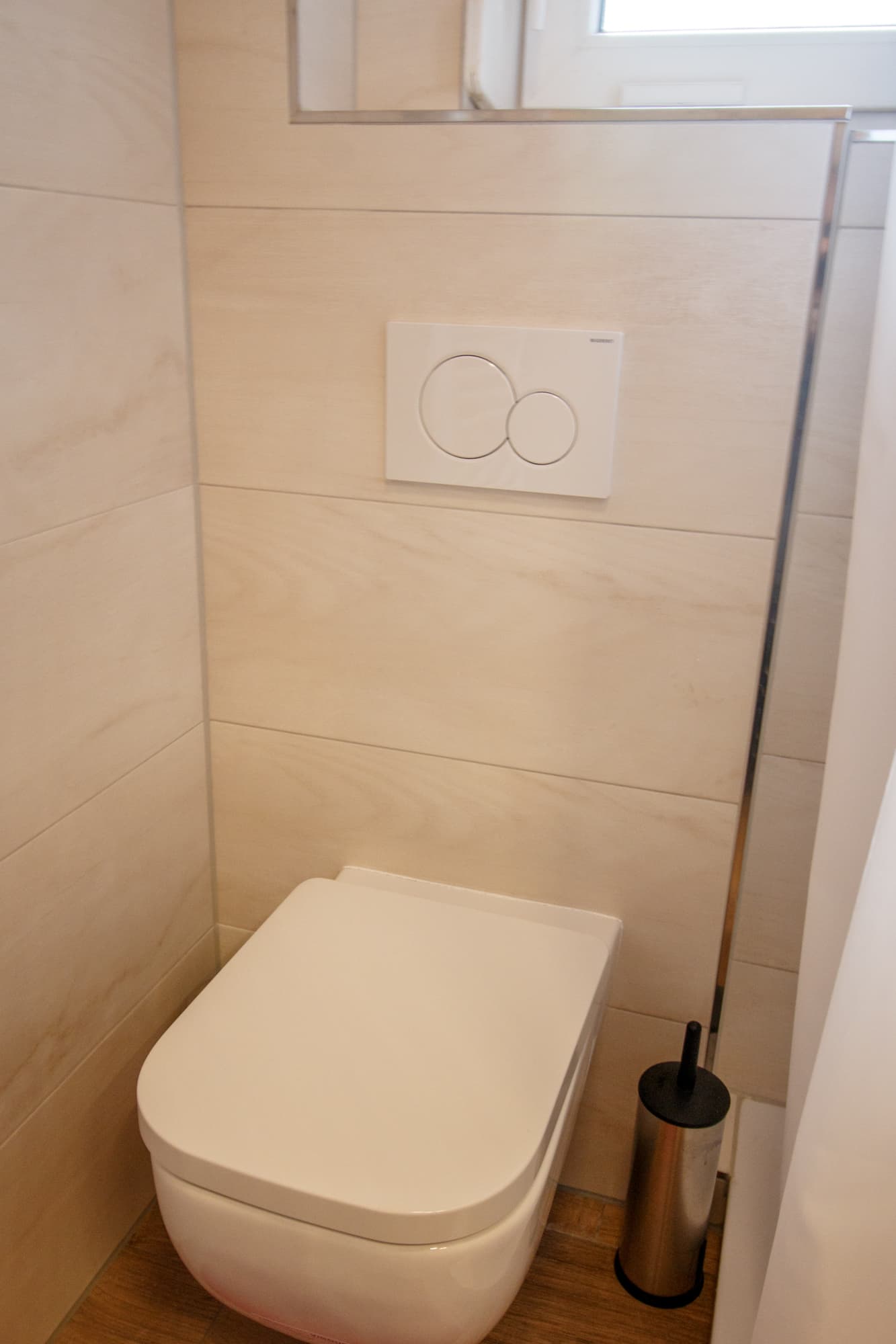 Bad des Ferienhaus Schneverdingen