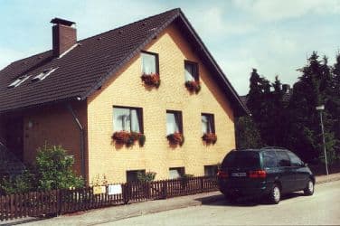 Außenansicht der Ferienwohnung Albrecht in Bergen