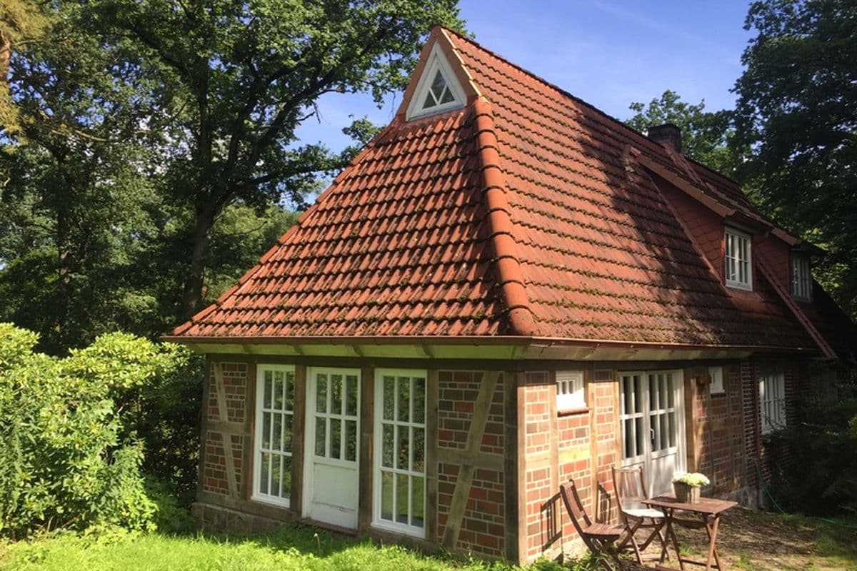 Ferienhaus Nordheidehaus Aussenansicht