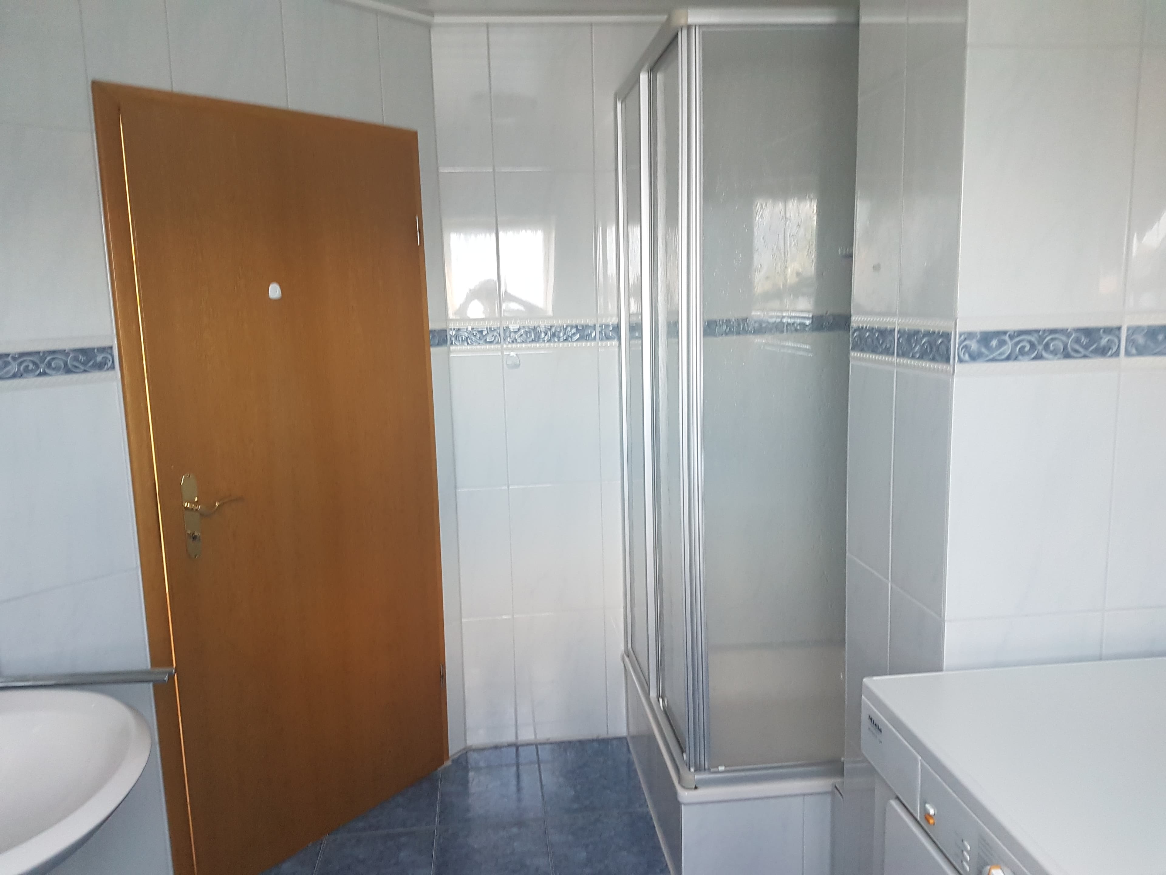 Bad in der Ferienwohnung am Seepark in Bad Bodenteich