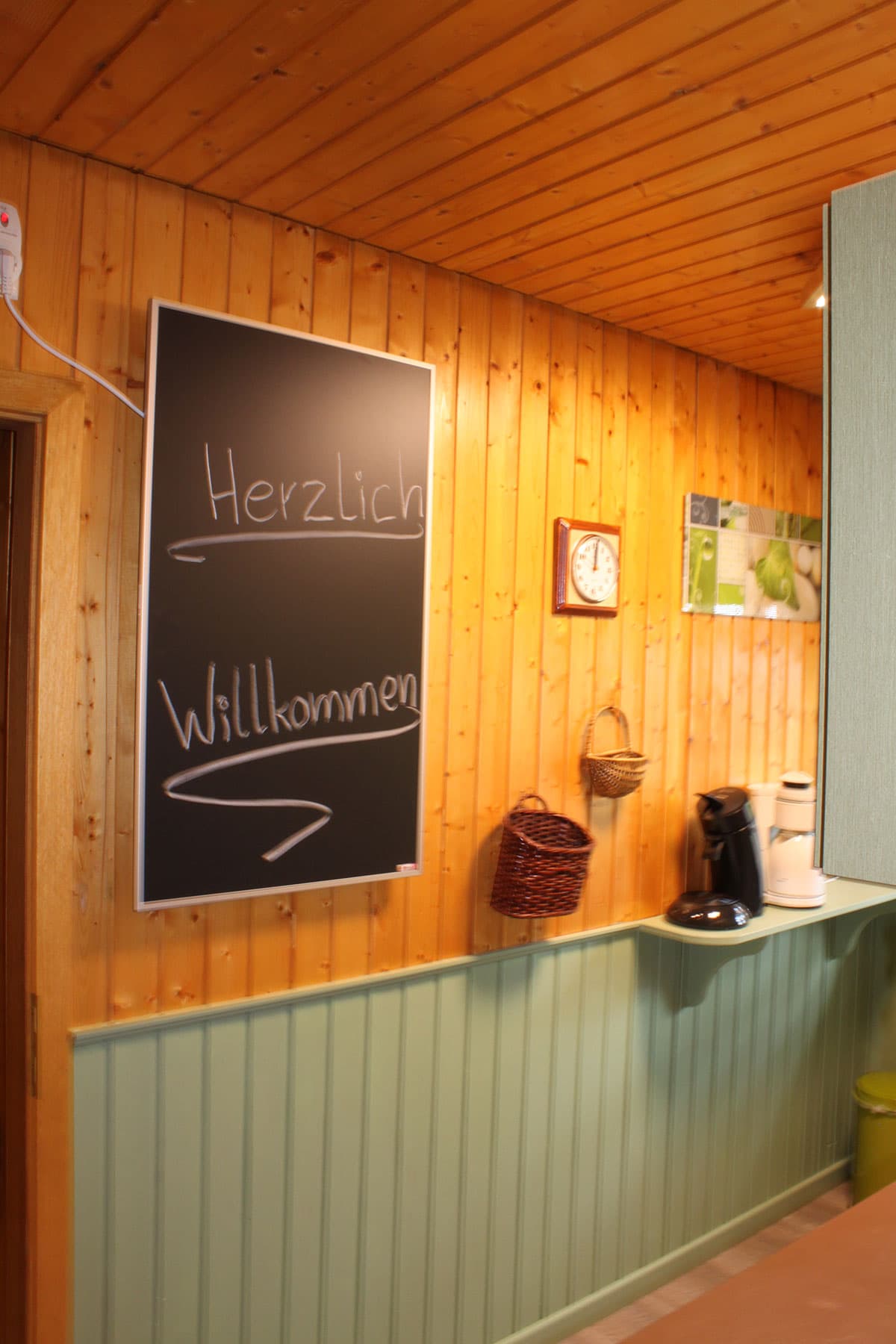Küche im Ferienhaus