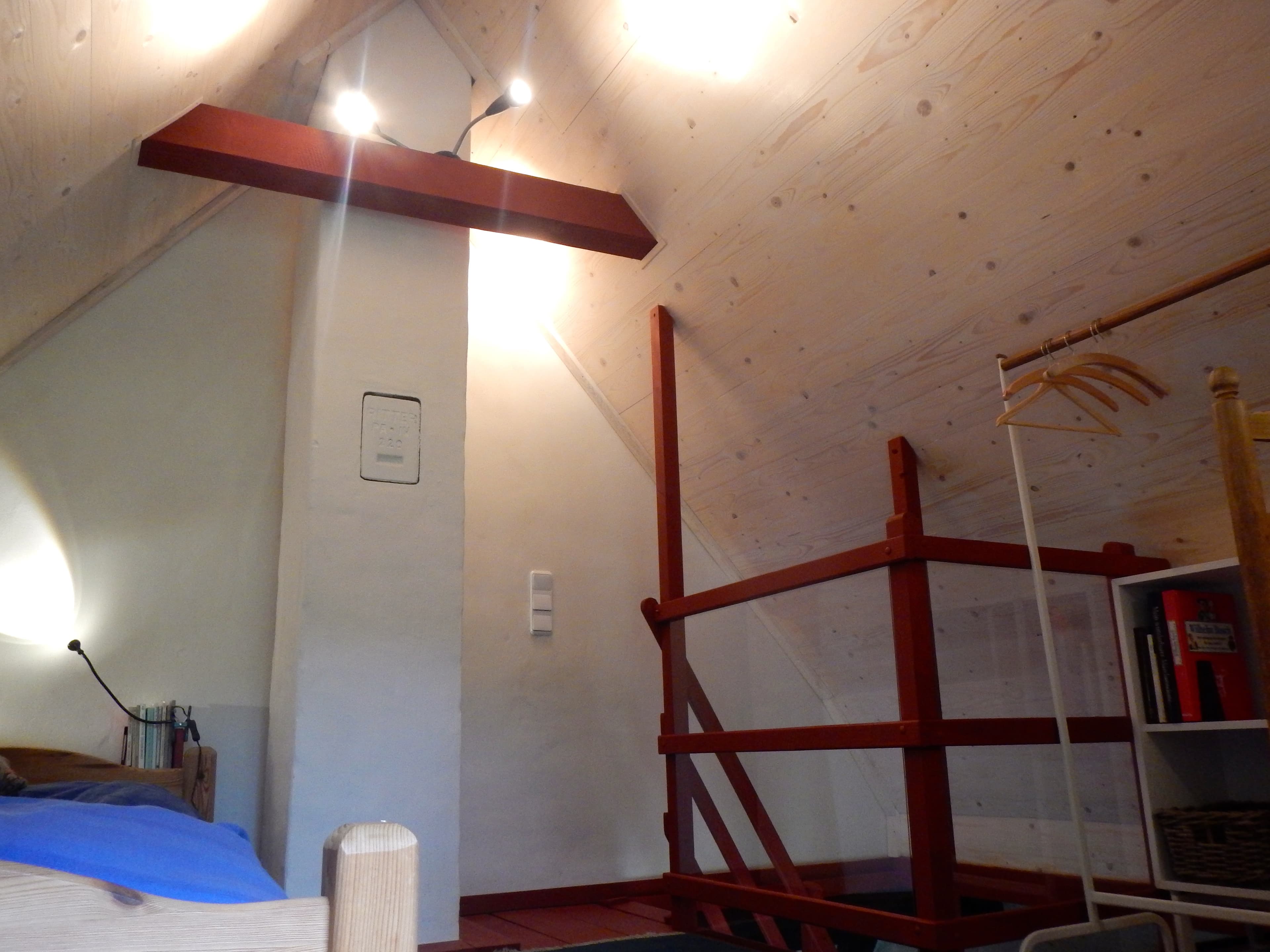 SChlafzimmer im Historischen Gäste- und Ferienhaus "Alte Schmiede"