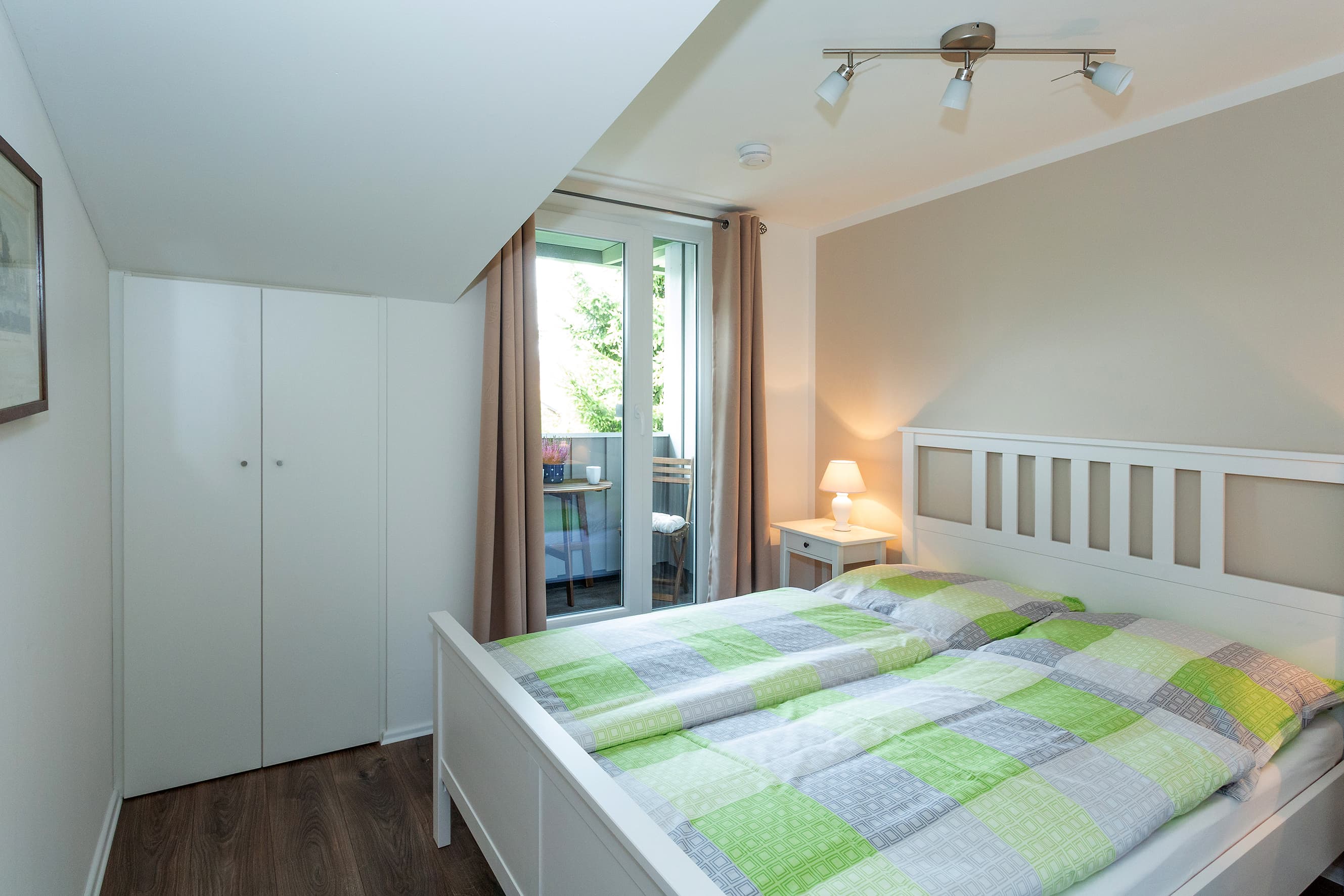 Ferienwohnung Zur Eiche Schlafzimmer