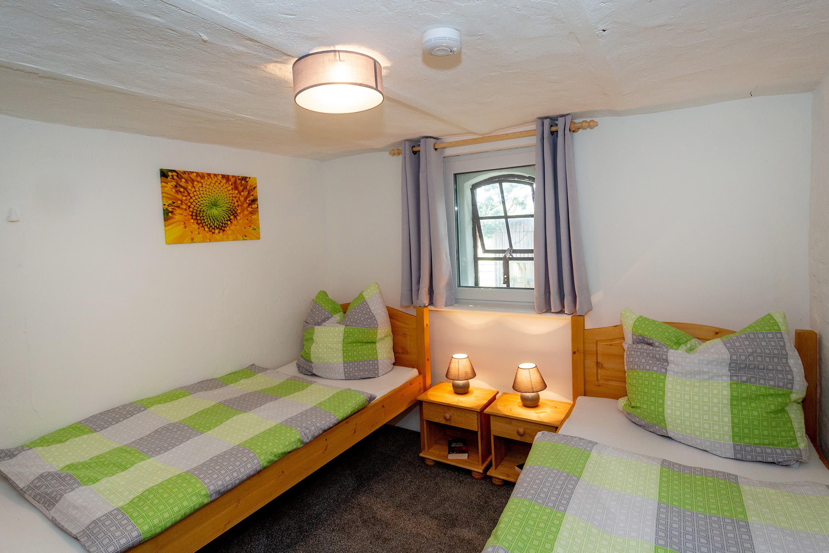 Ferienwohnung Zur Eiche Schlafzimmer