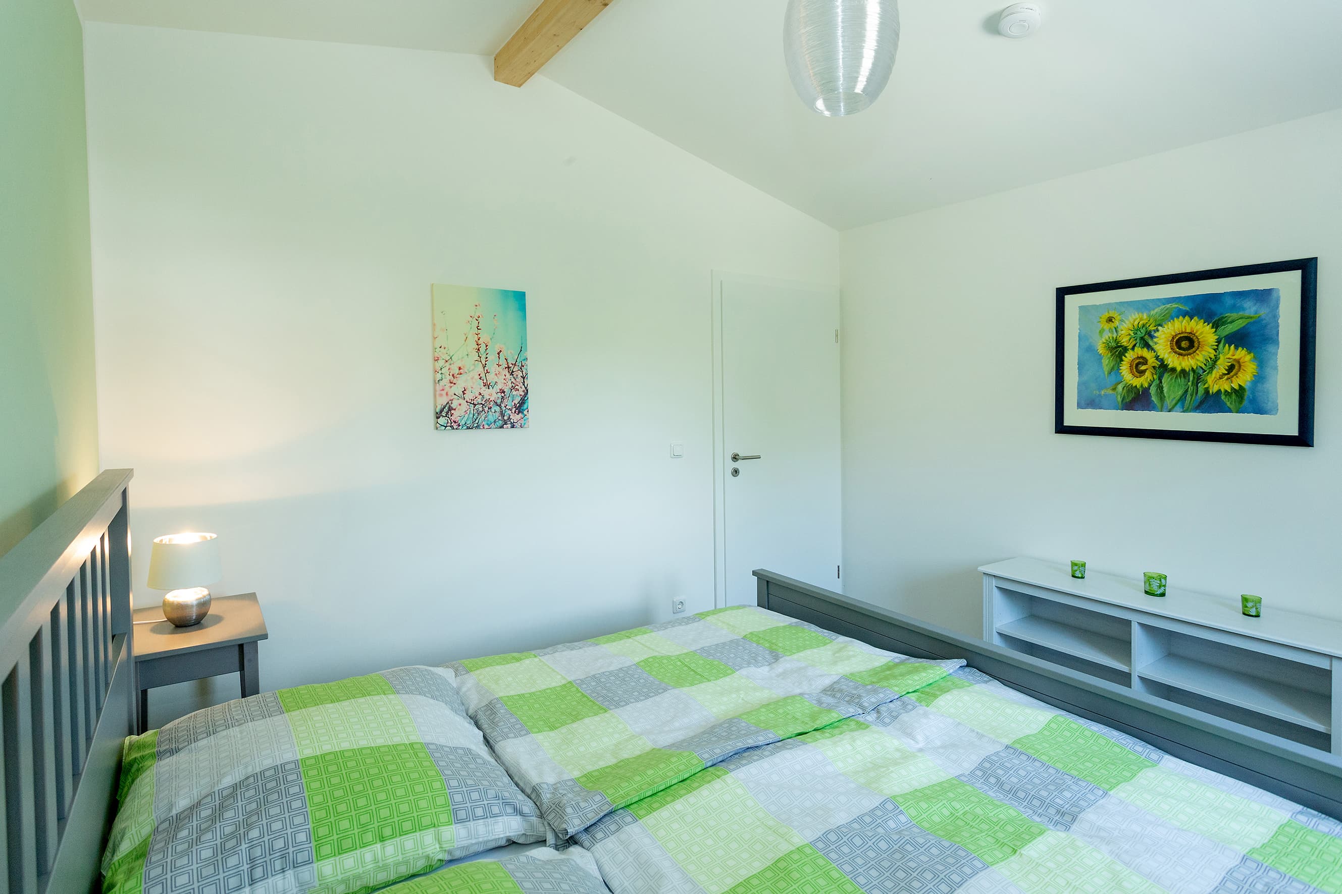 Ferienwohnung Zur Heideblüte Schlafzimmer