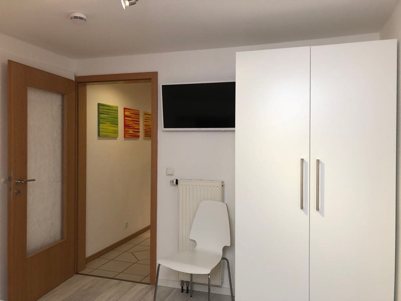 Schrank in dem Appartement-im-Rosengarten