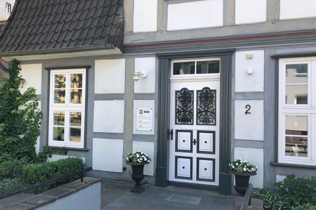 Außenansicht der Ferienwohnung Meinecke in Celle