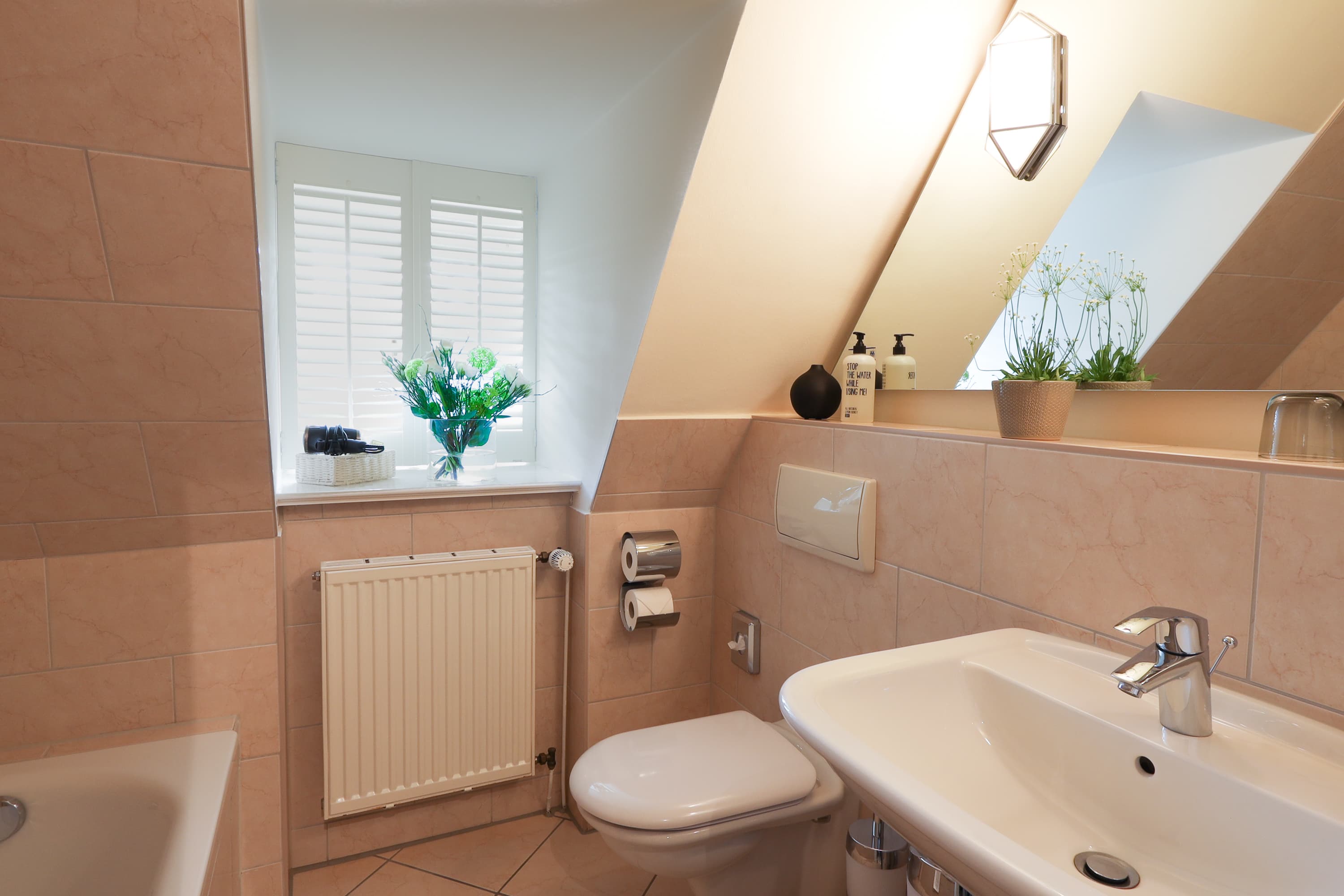 Bad im Lieblingsplatzhotel Meinsbur Boutique Hotel