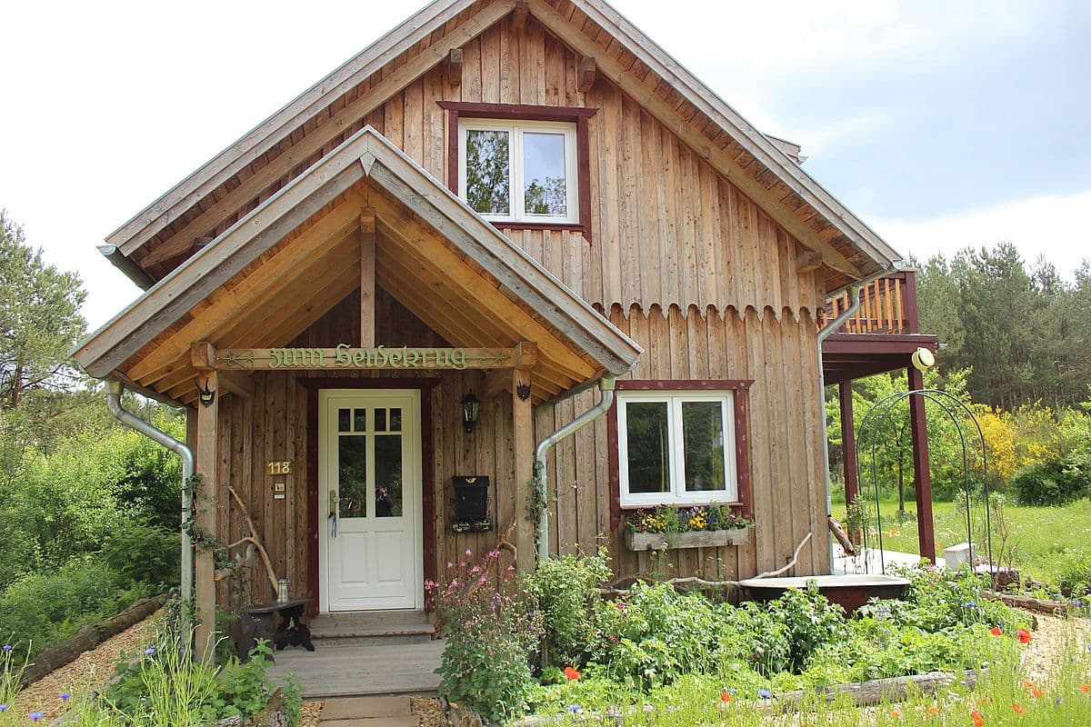 Frontansicht Ferienhaus Am Wegesrand Müden Örtze