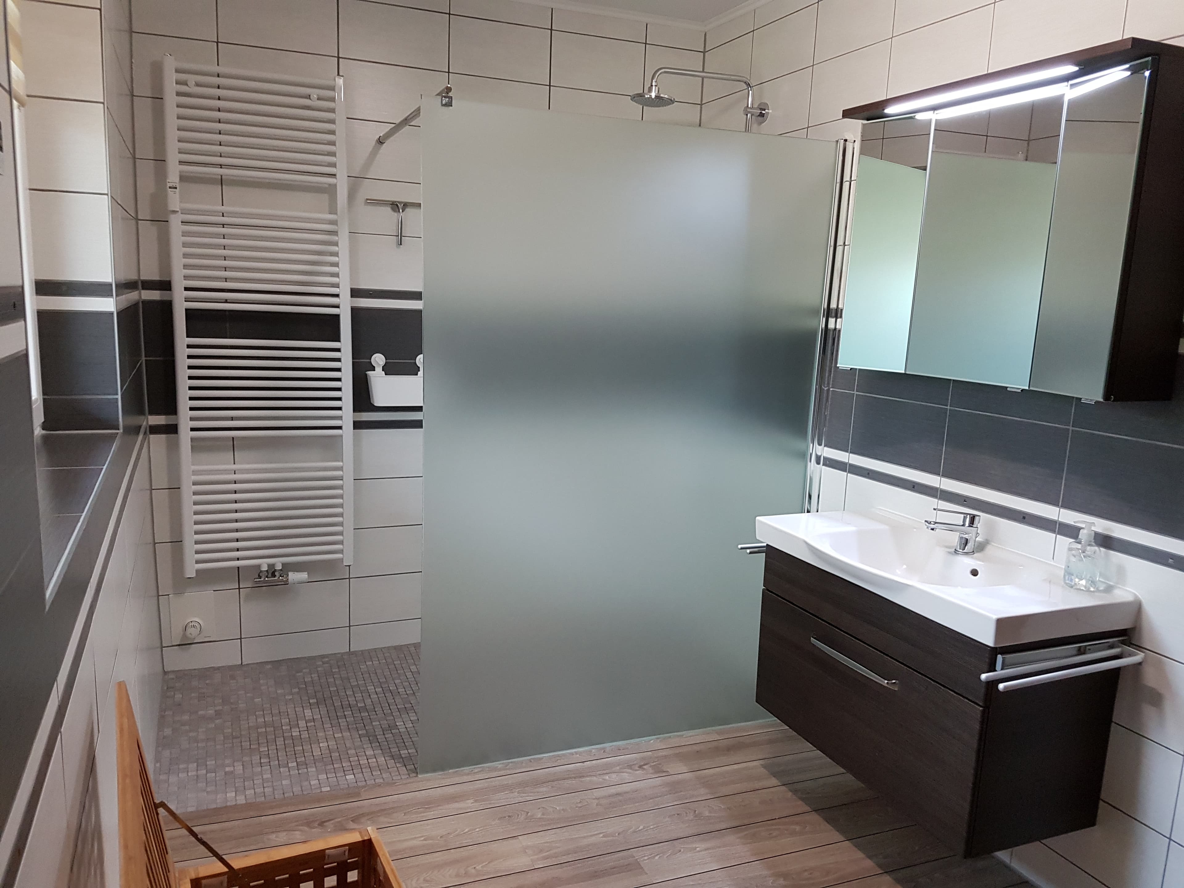 Bad in der Ferienwohnung am Höpen in Schneverdingen